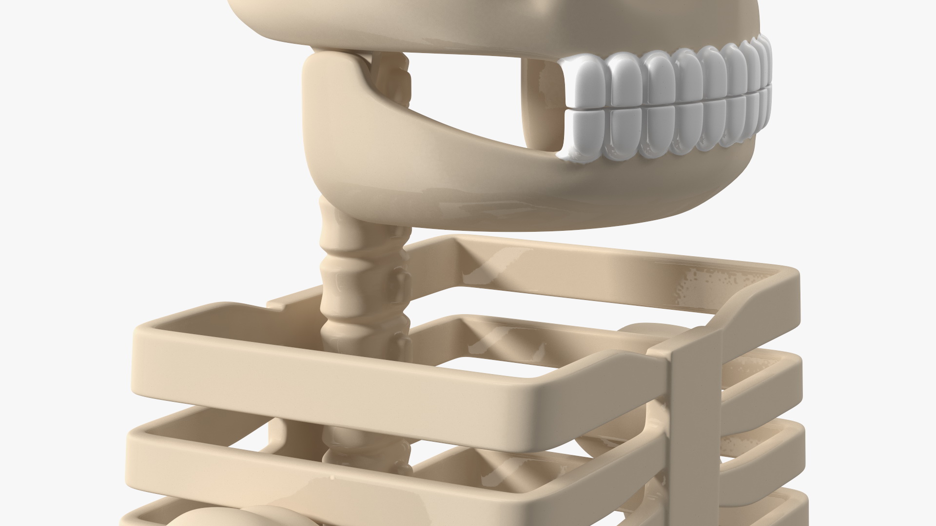 3D Anatomical LEGO Man Skeleton model