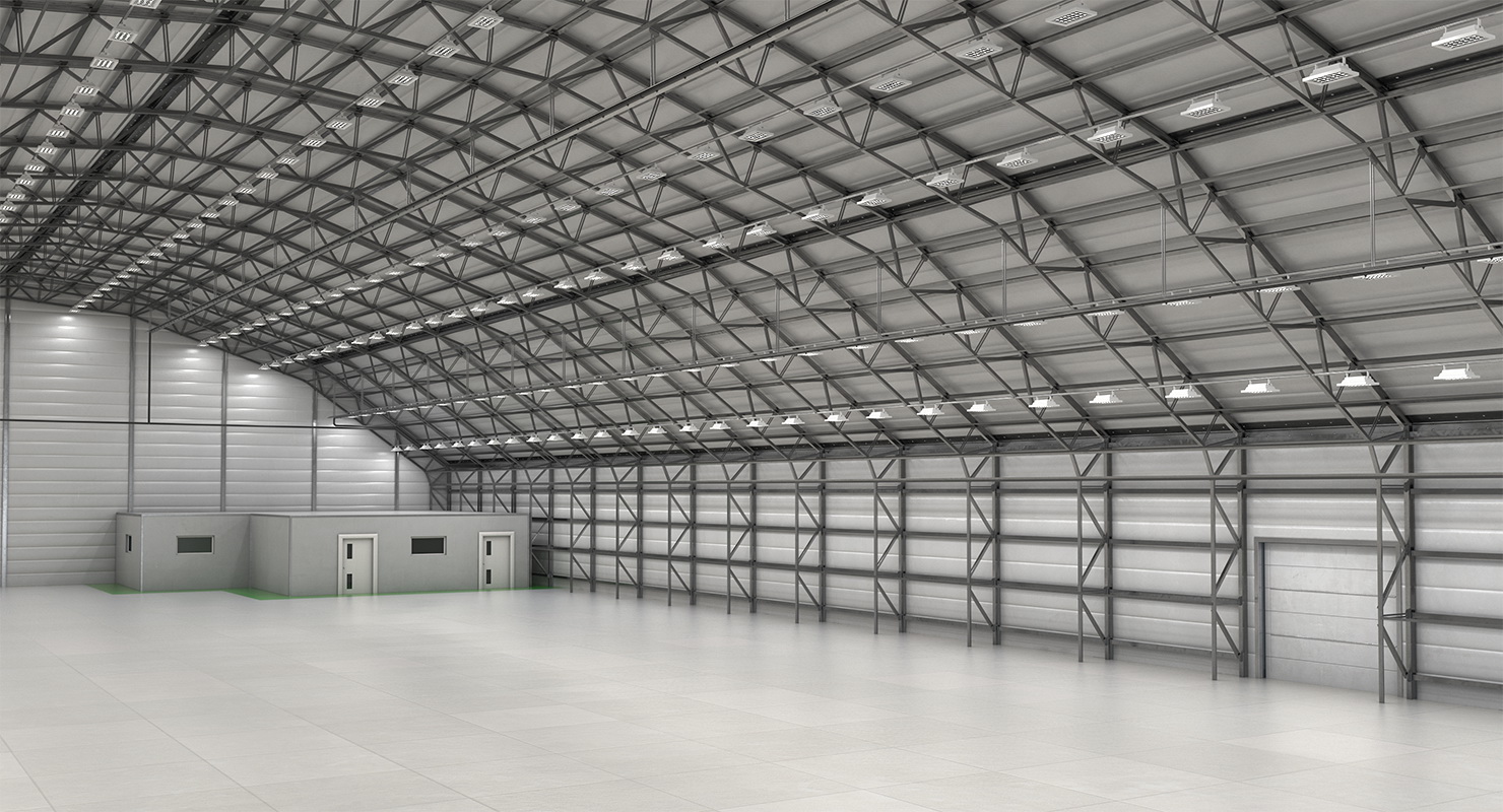 Aircraft Maintenance Hangar 3D