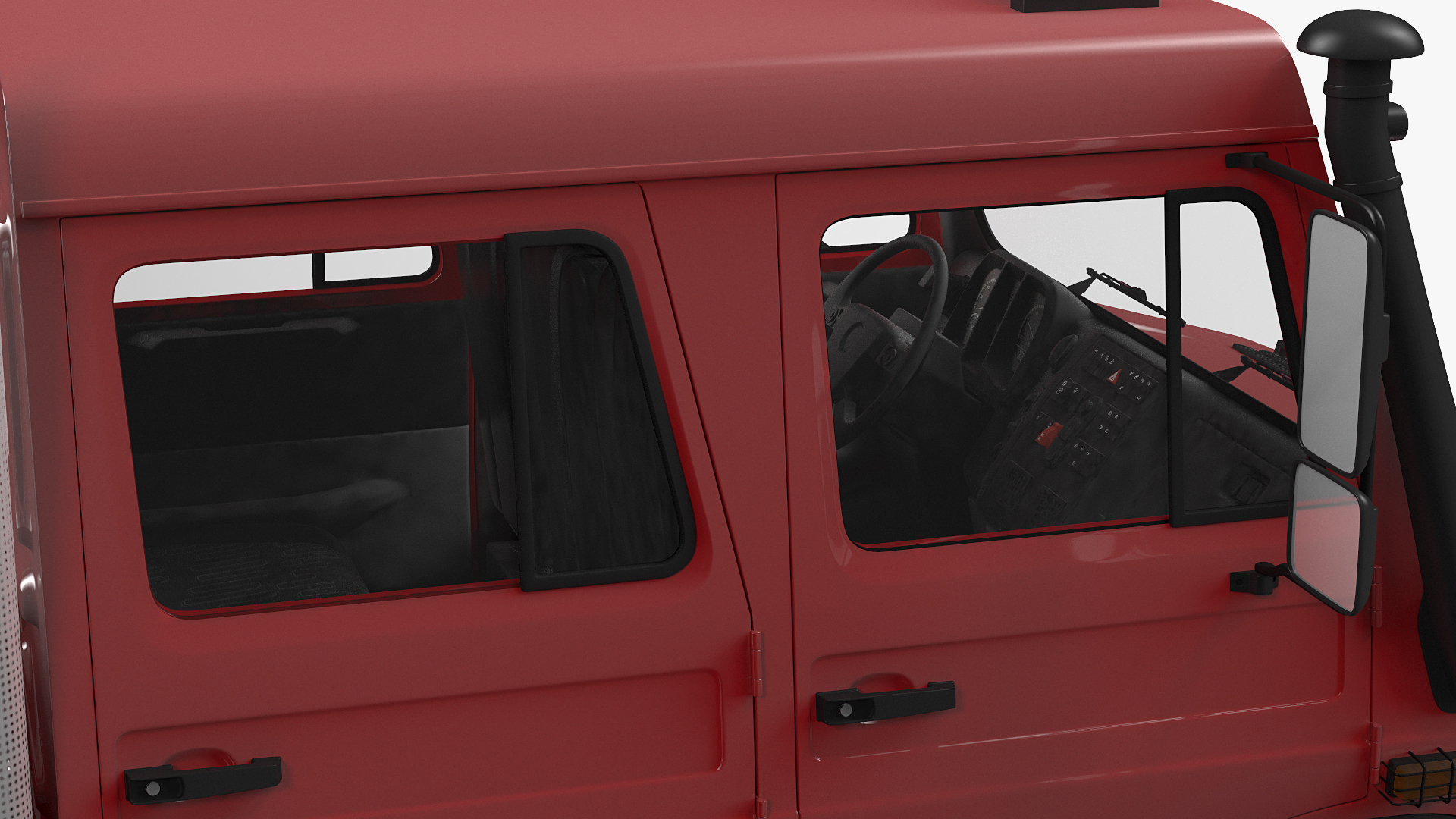 Off Road Cargo Truck Rigged 3D