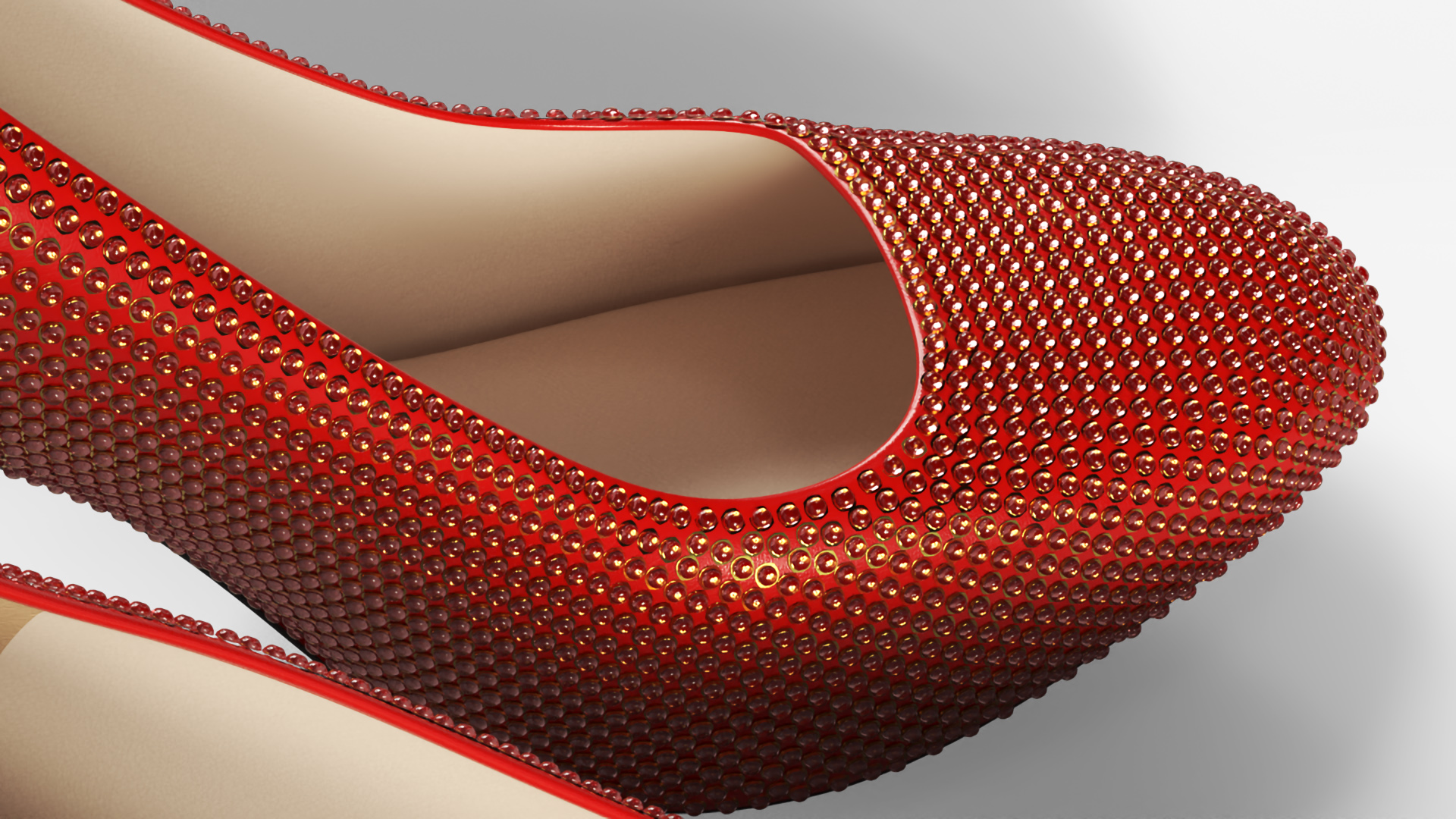 3D model Marilyn Monroe Shoes