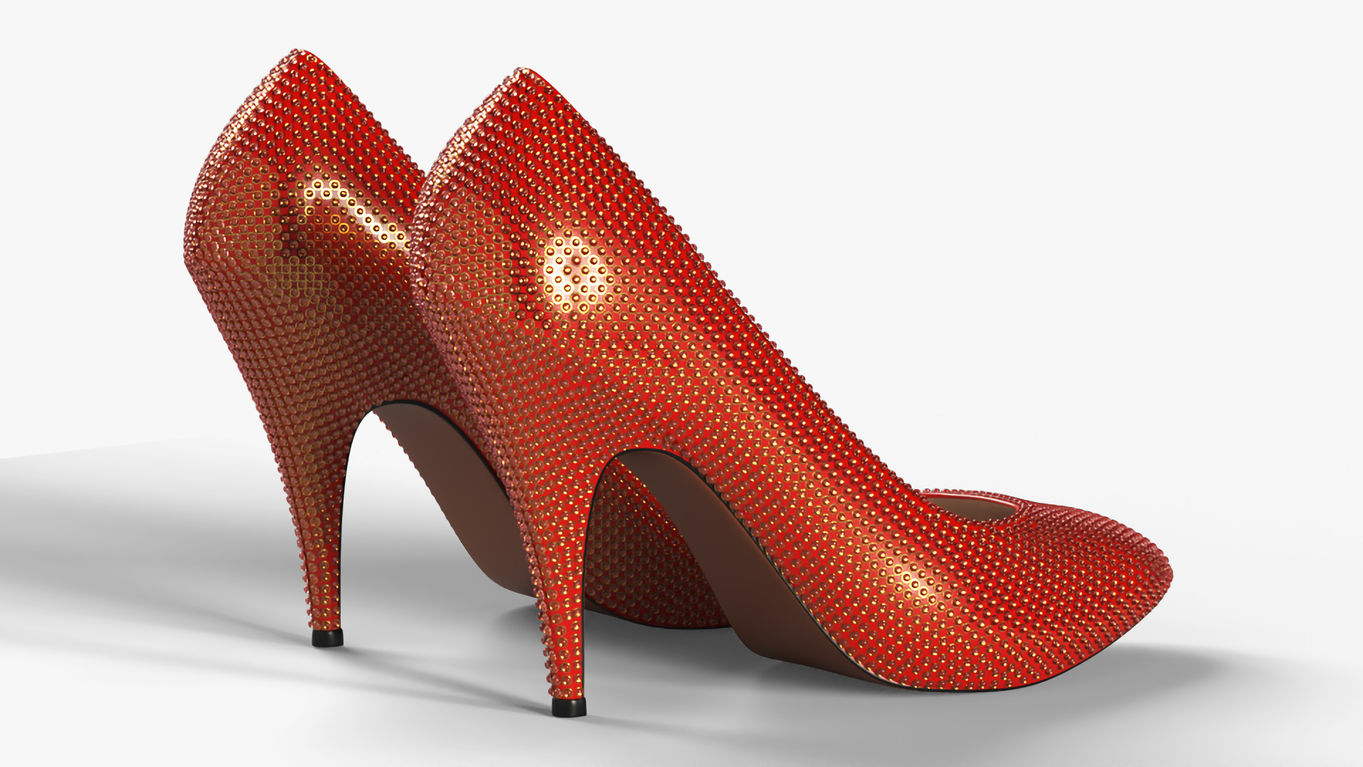 3D model Marilyn Monroe Shoes