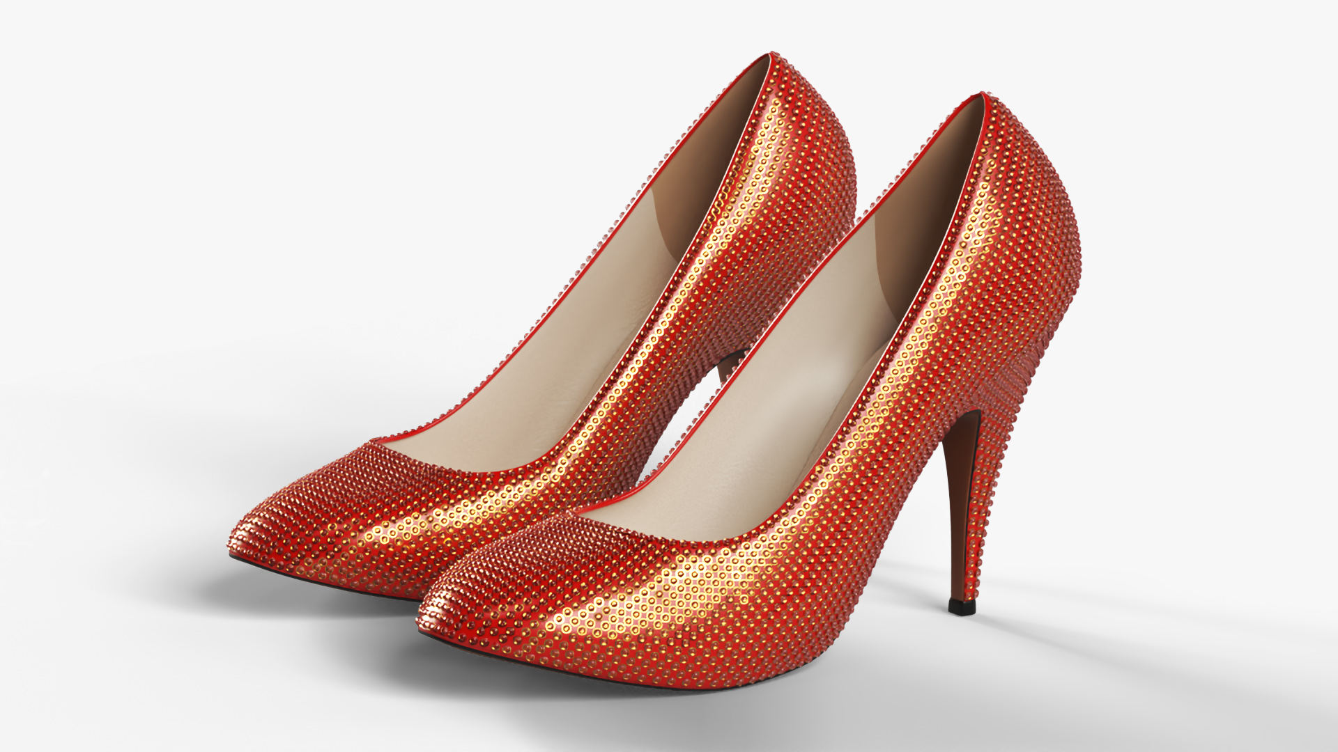 3D model Marilyn Monroe Shoes