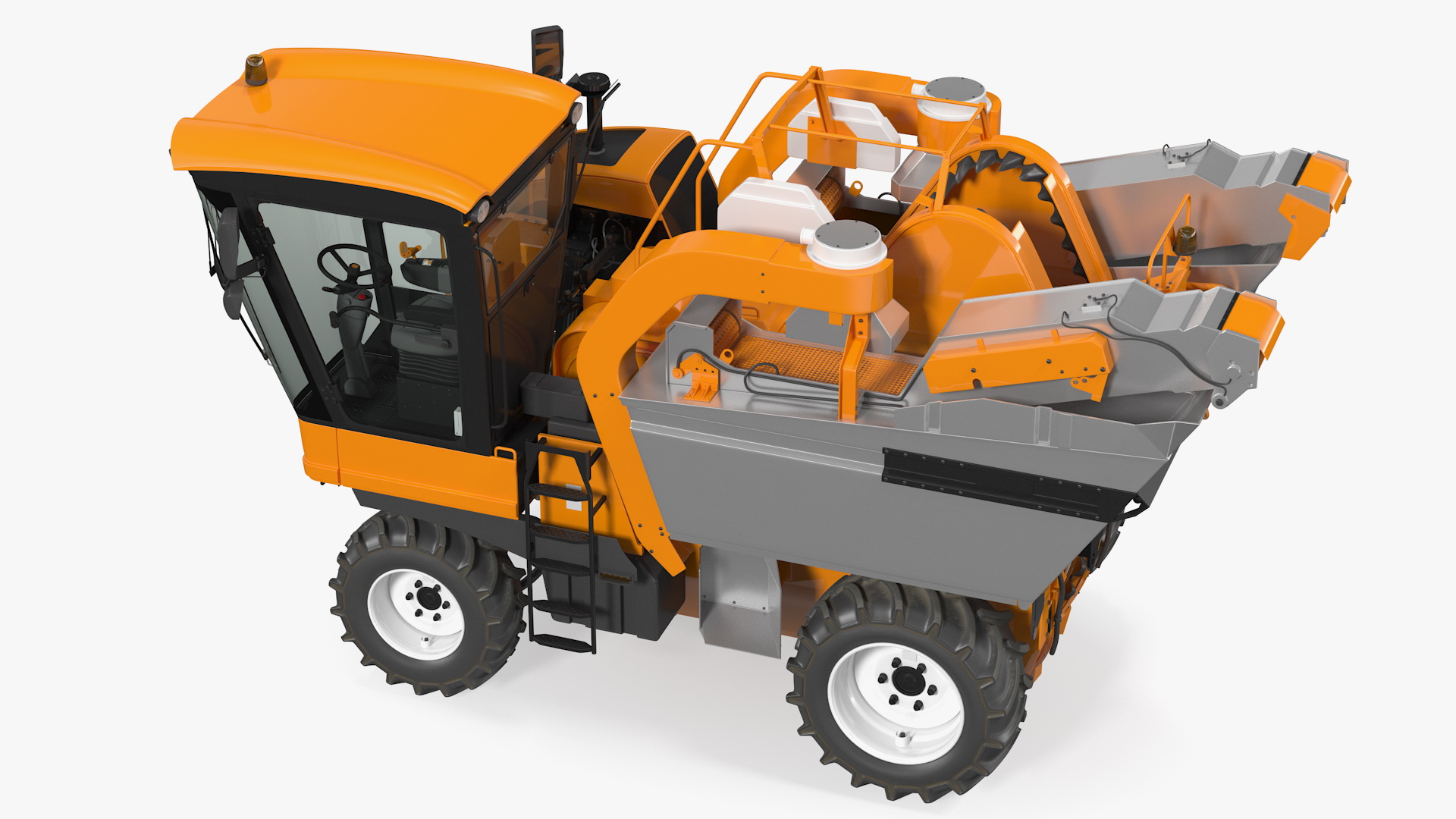 3D model Grape Harvester