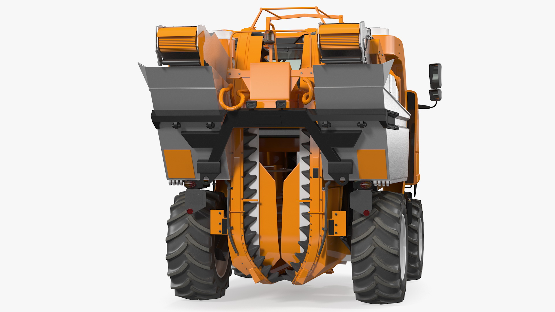 3D model Grape Harvester