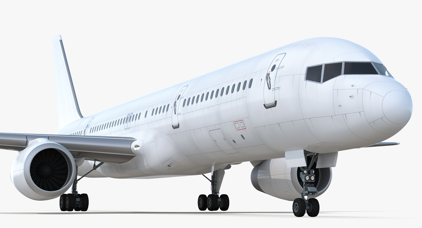 Boeing 757 200 Generic Rigged 3D model