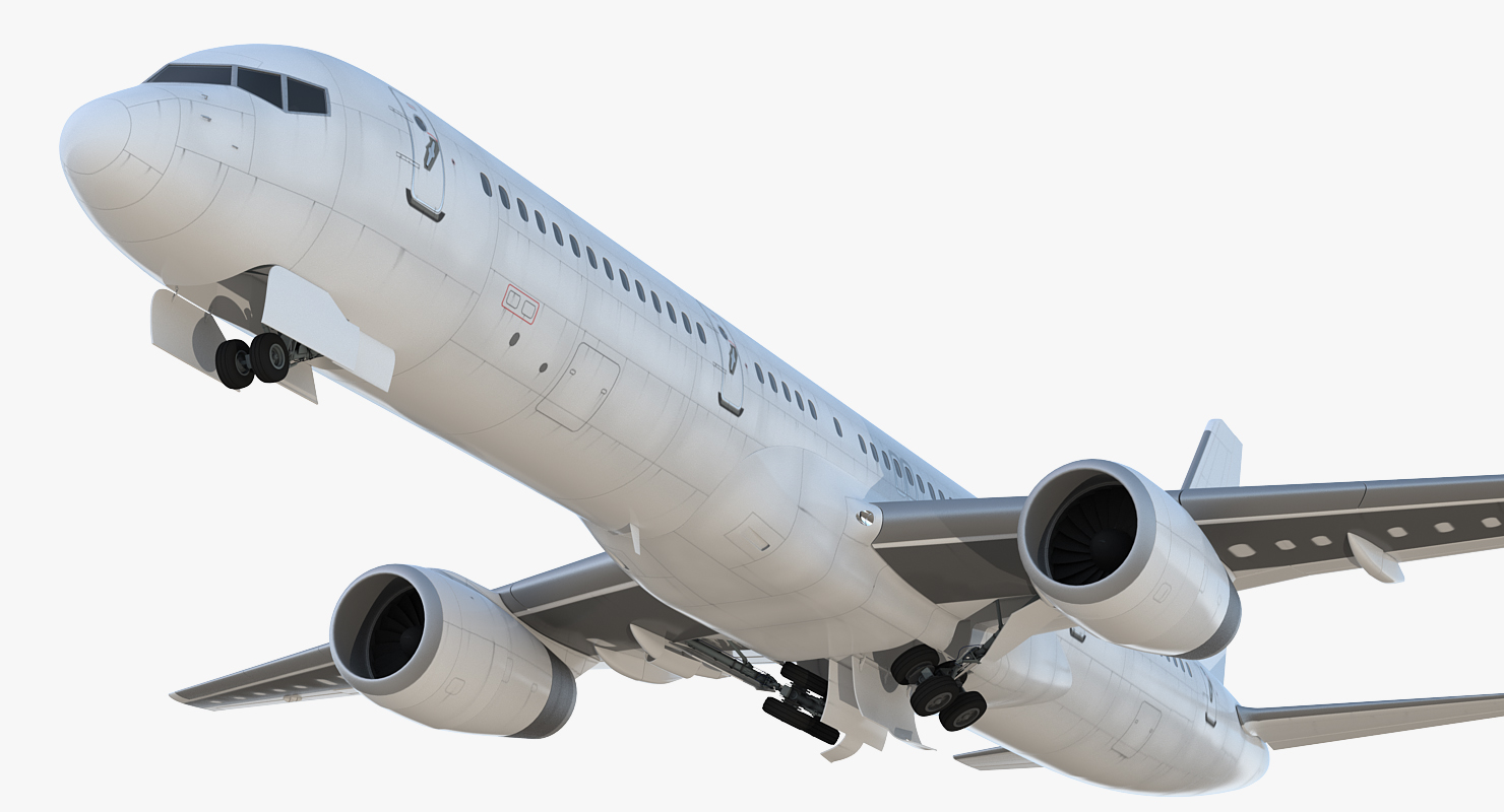 Boeing 757 200 Generic Rigged 3D model