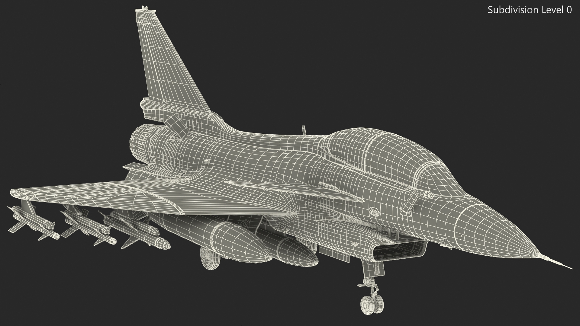 Chengdu J10 S Tandem Seated Exterior Only Armed 3D