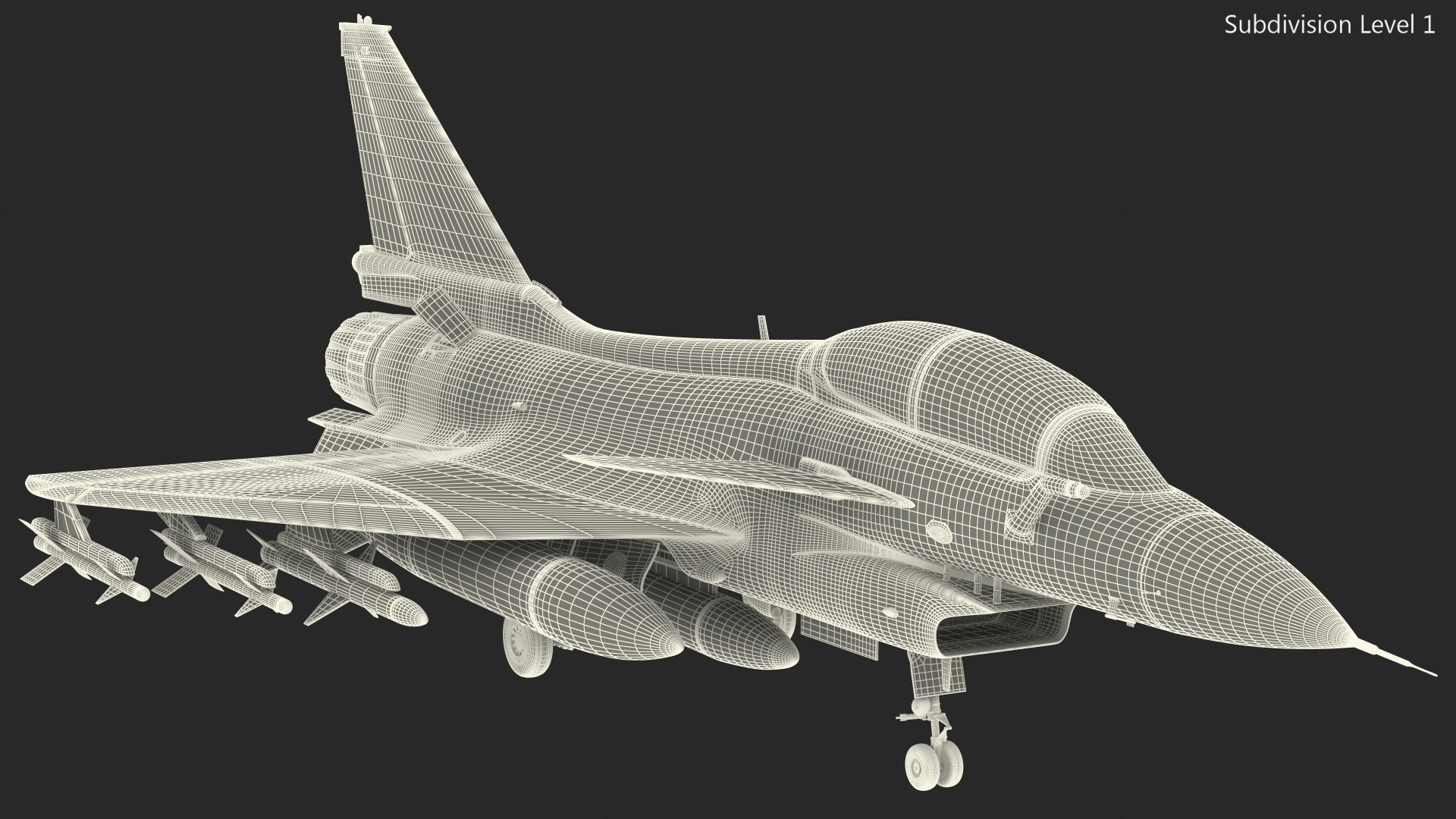 Chengdu J10 S Tandem Seated Exterior Only Armed 3D