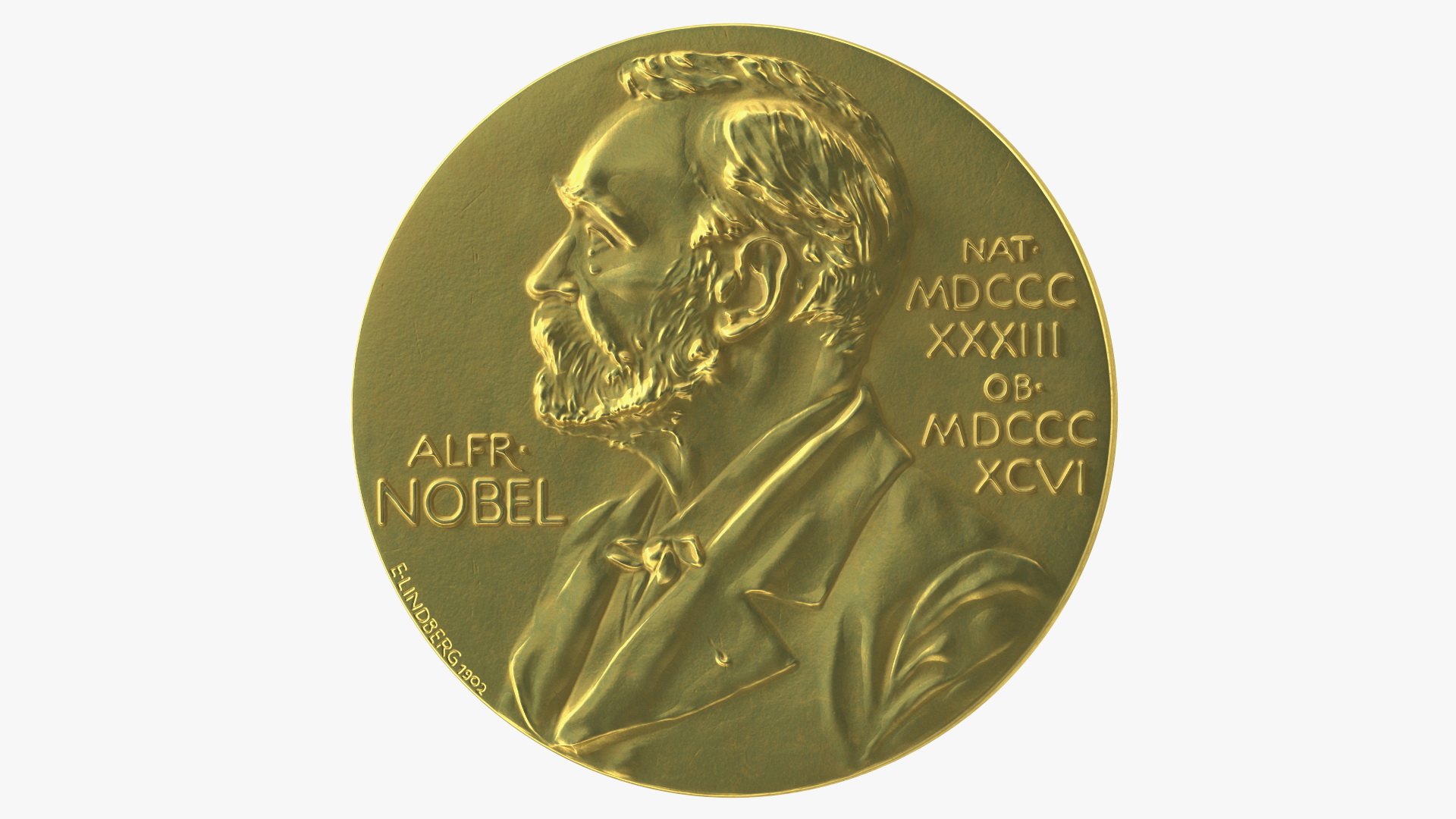 Literature Nobel Prize 3D