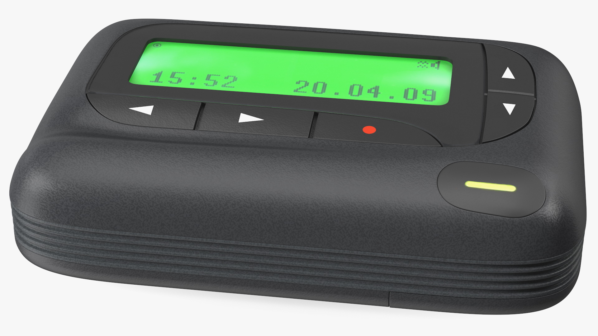 3D model Pager Screen On