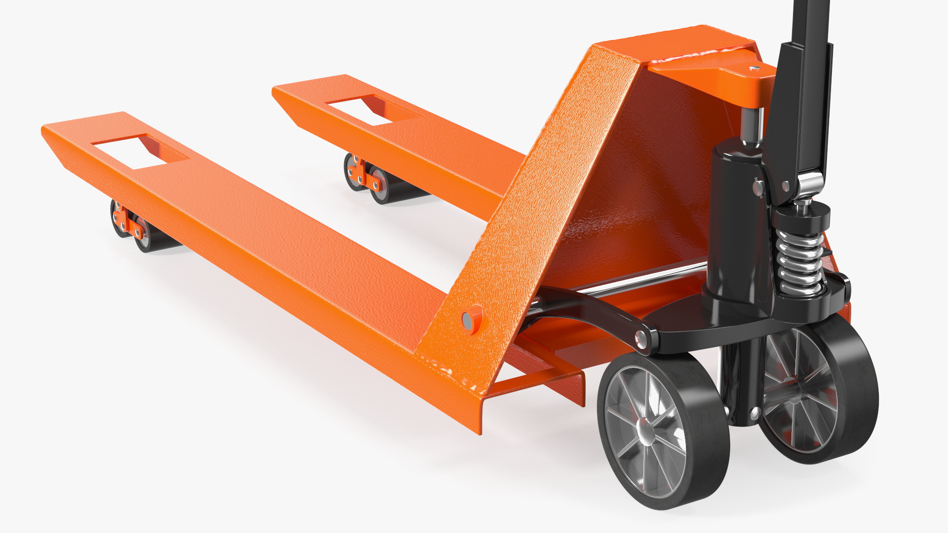 3D Hydraulic Trolley with Wooden Pallet