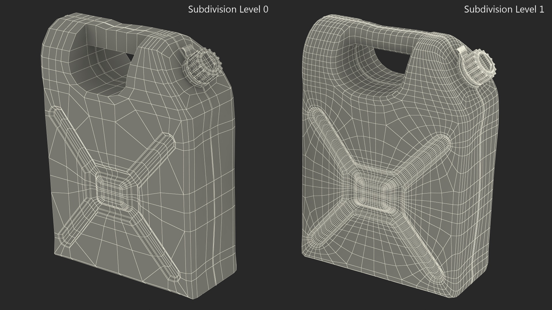 3D Fuel Container Canister model