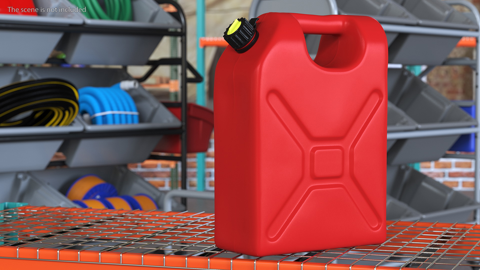 3D Fuel Container Canister model