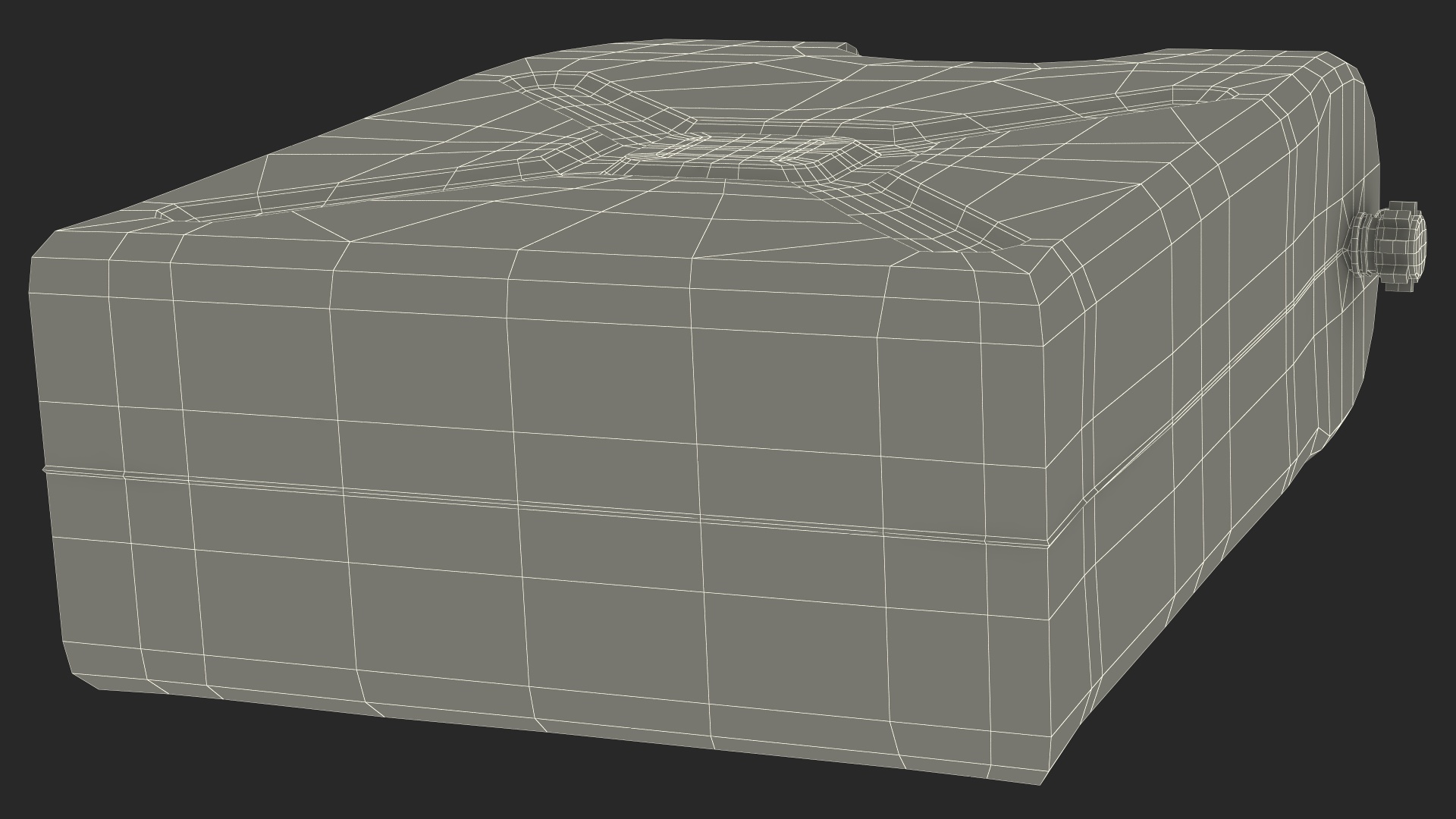 3D Fuel Container Canister model