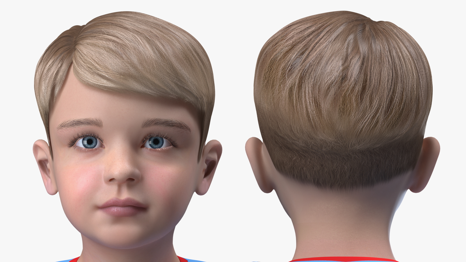 3D Child Boy Home Style Rigged for Cinema 4D