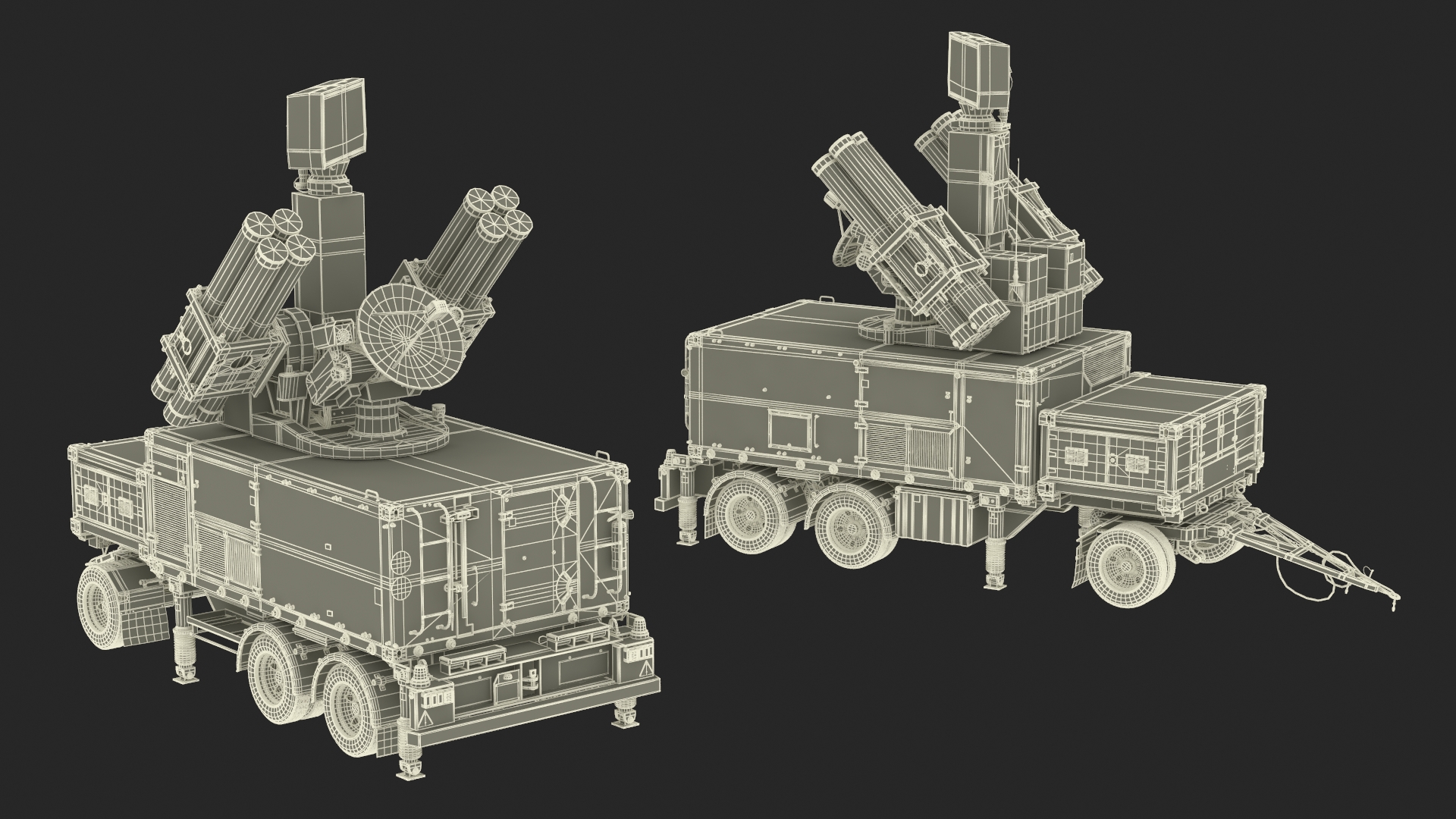 Missile Launcher at the Ready 3D model