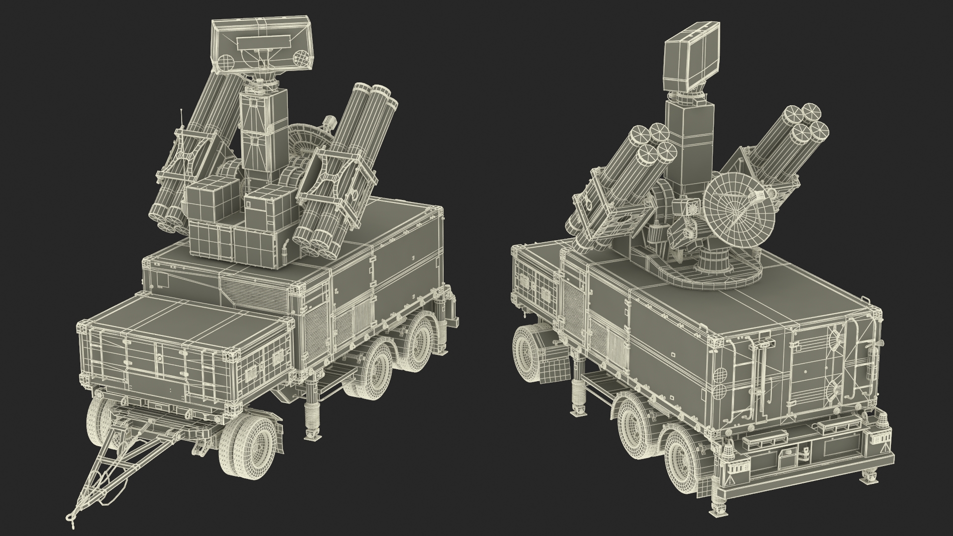 Missile Launcher at the Ready 3D model