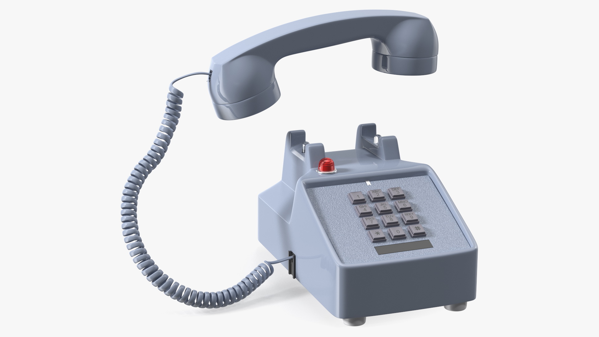 Retro Telephone Off Hook 3D model