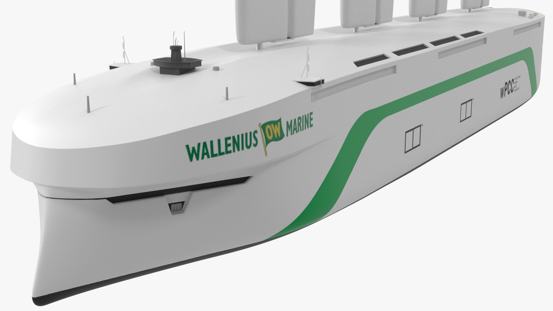 3D Wallenius Marine Oceanbird Ship