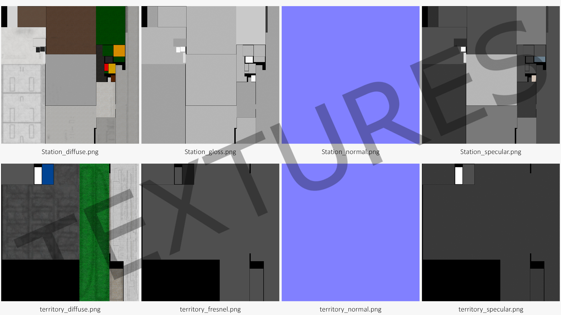 Battery Storage Power Station 3D model