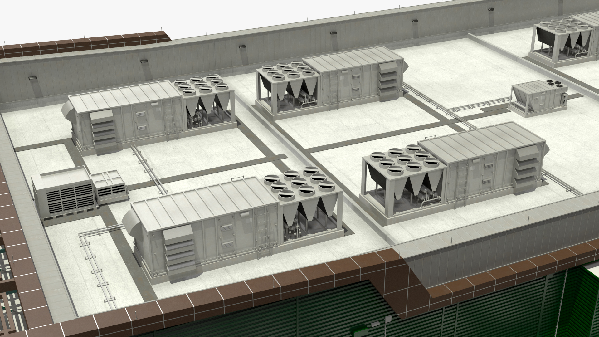 Battery Storage Power Station 3D model