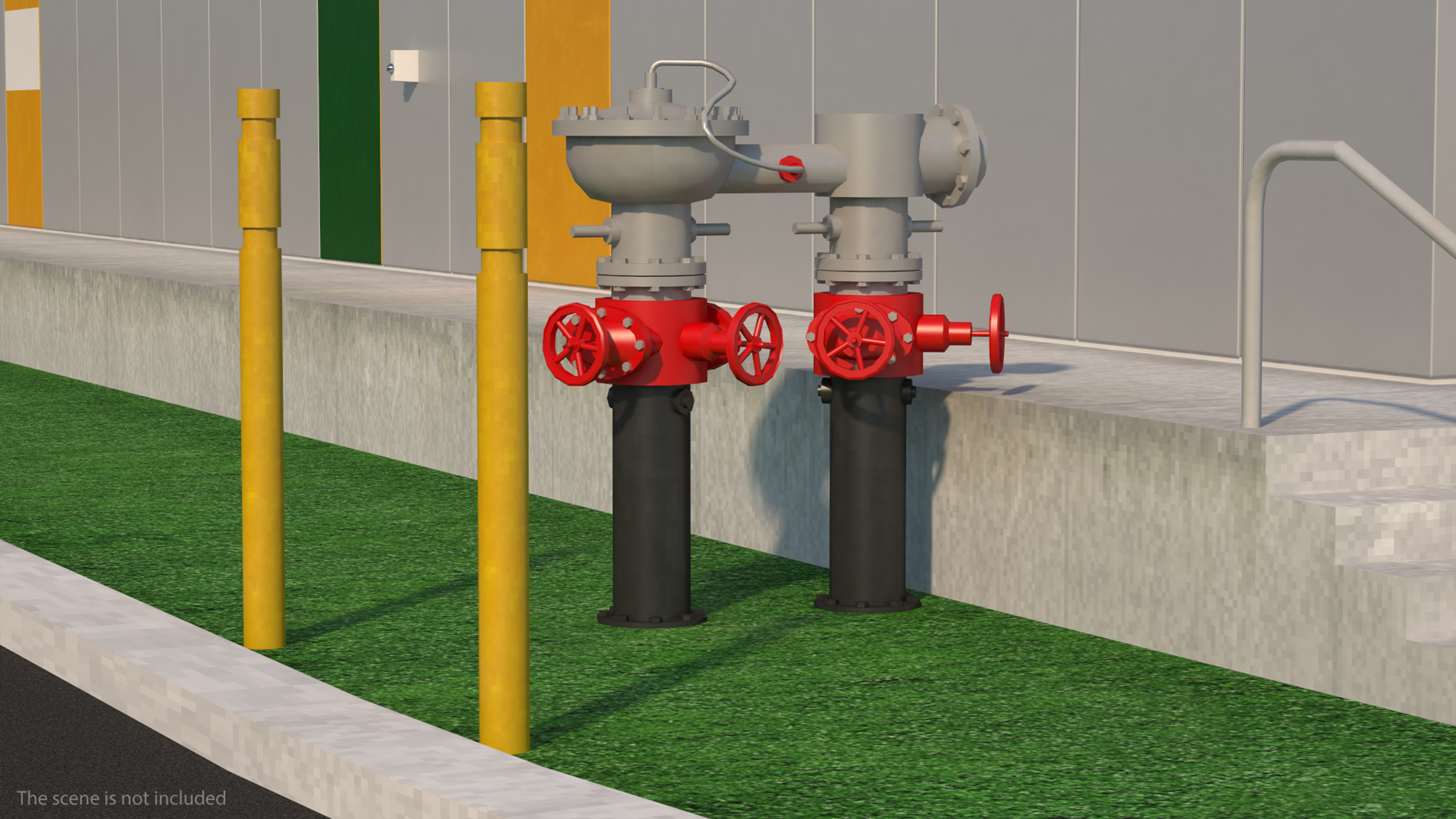 Battery Storage Power Station 3D model