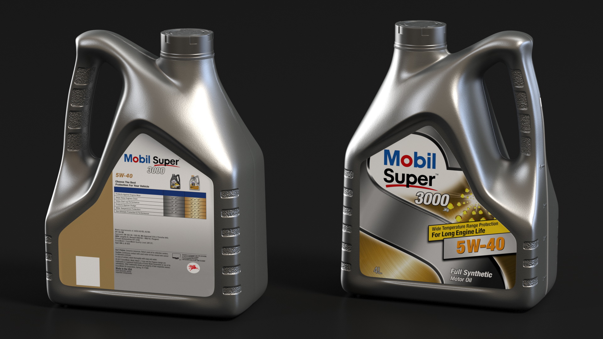 3D Mobil Super 3000 4L Bottle