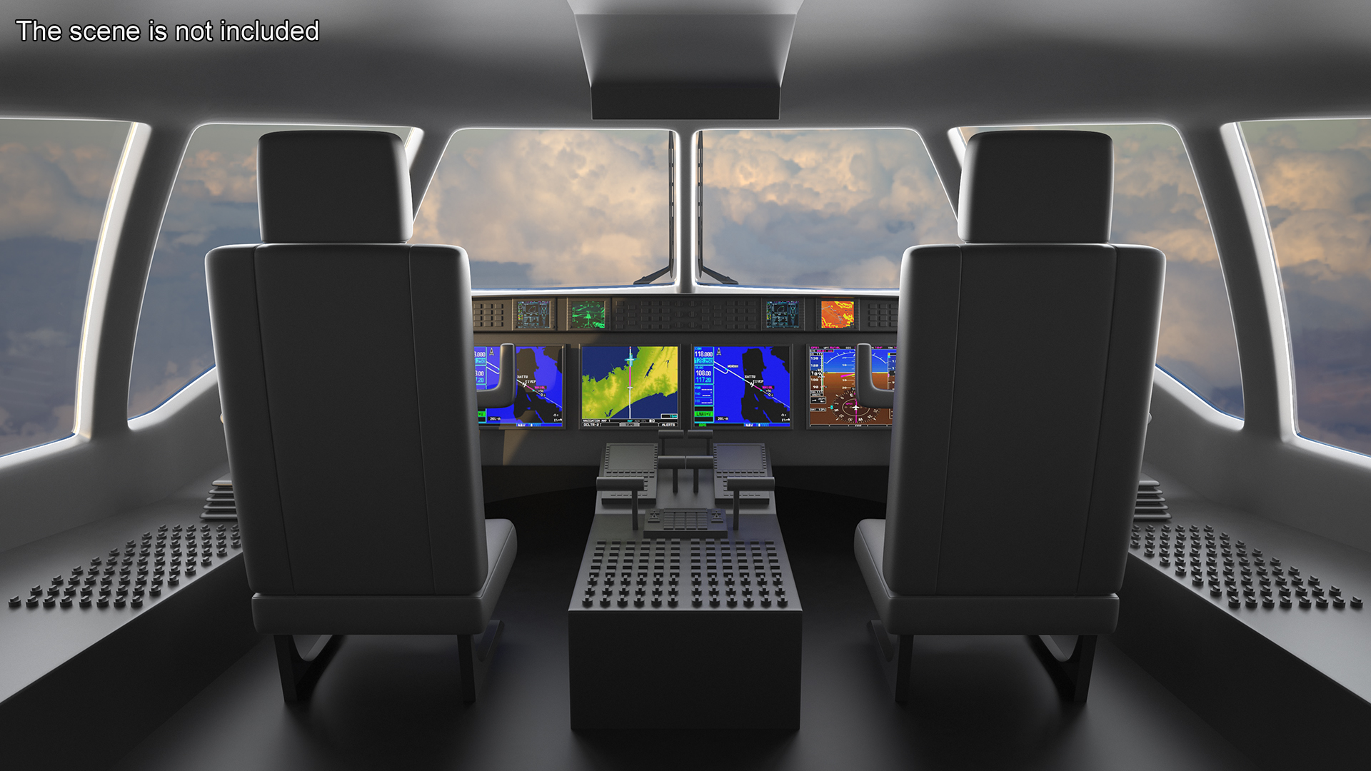 KLM McDonnell Douglas MD-11 Rigged 3D model