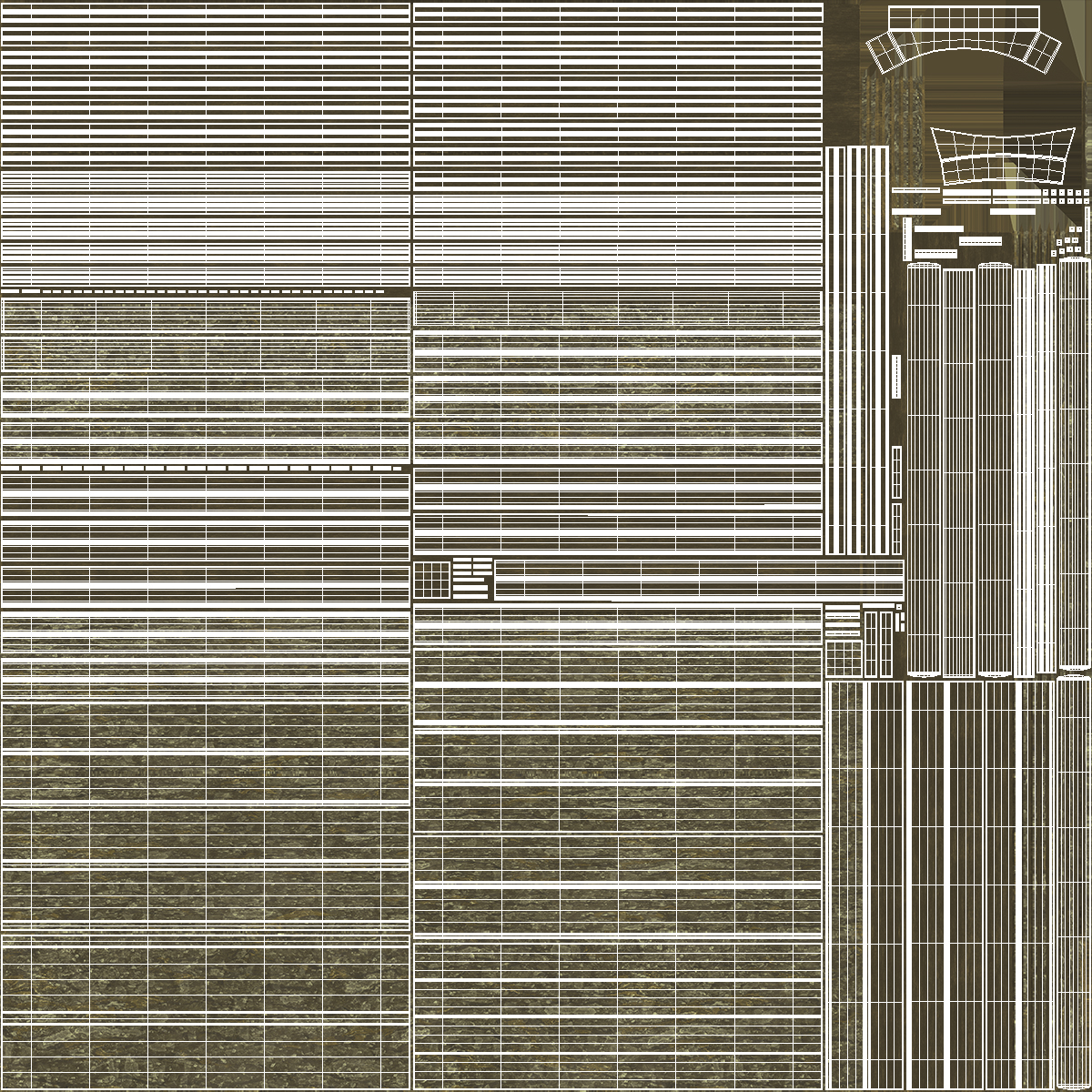 Log Cross Section 3D