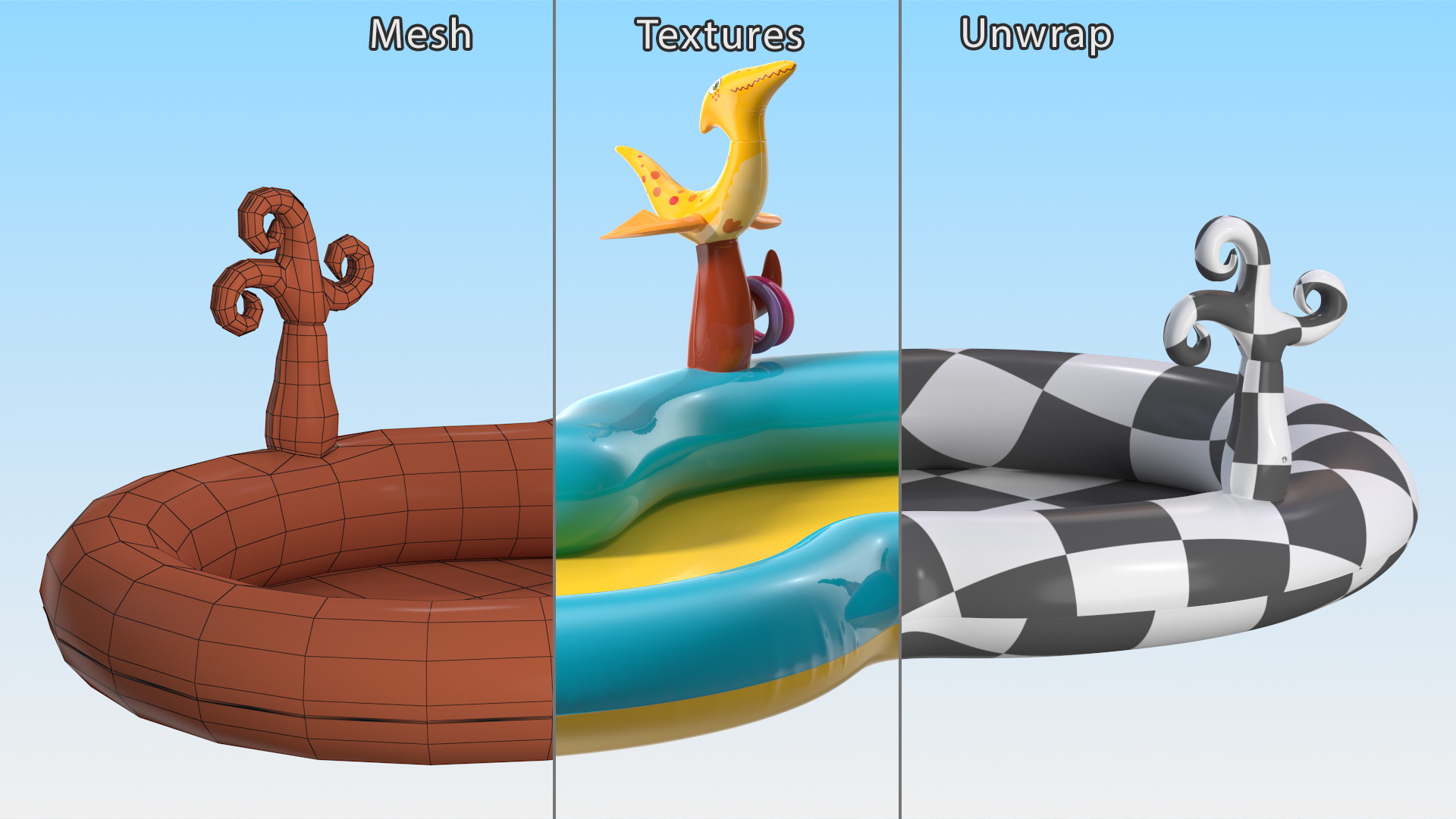 3D model Inflatable Pool