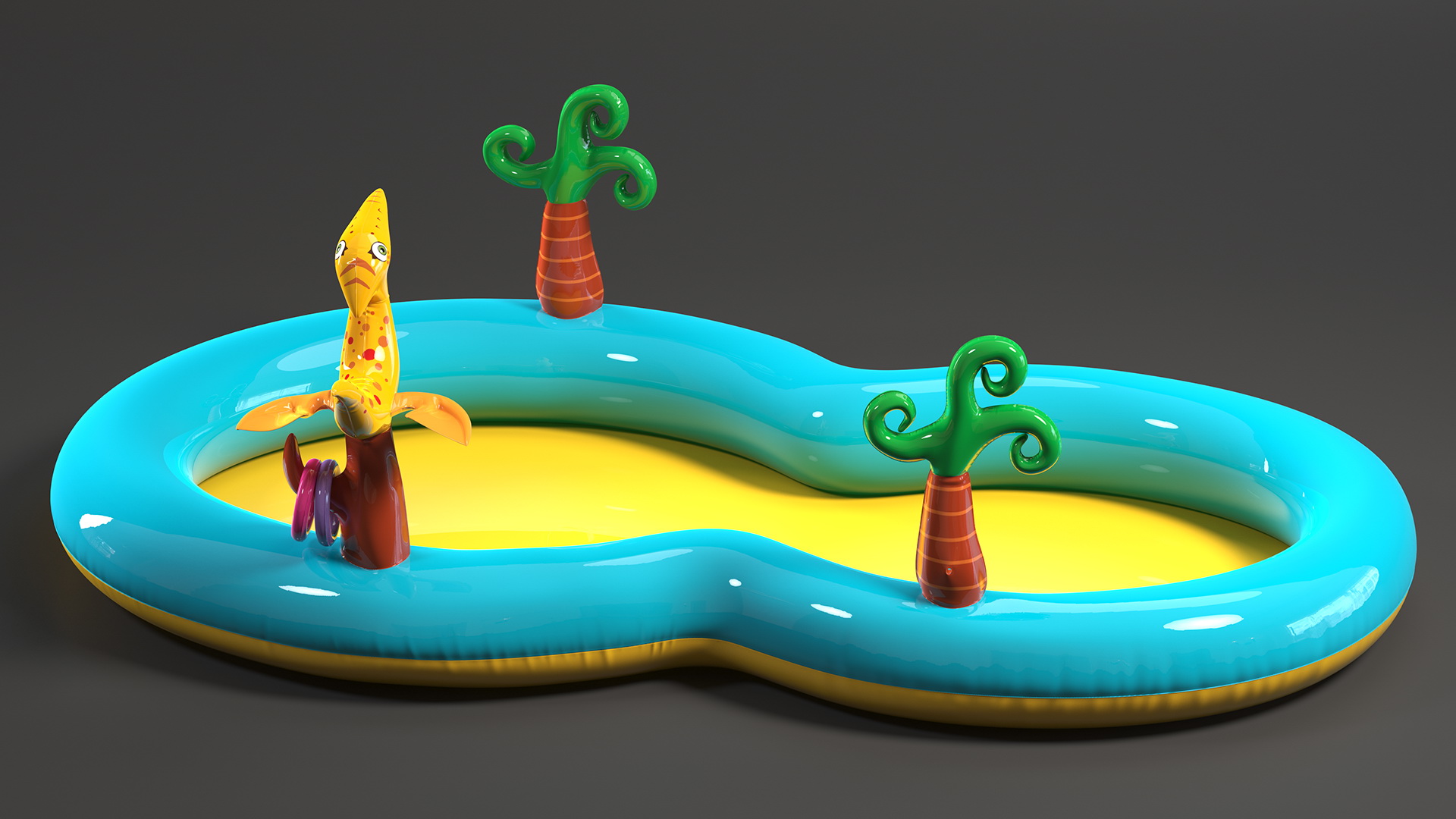 3D model Inflatable Pool