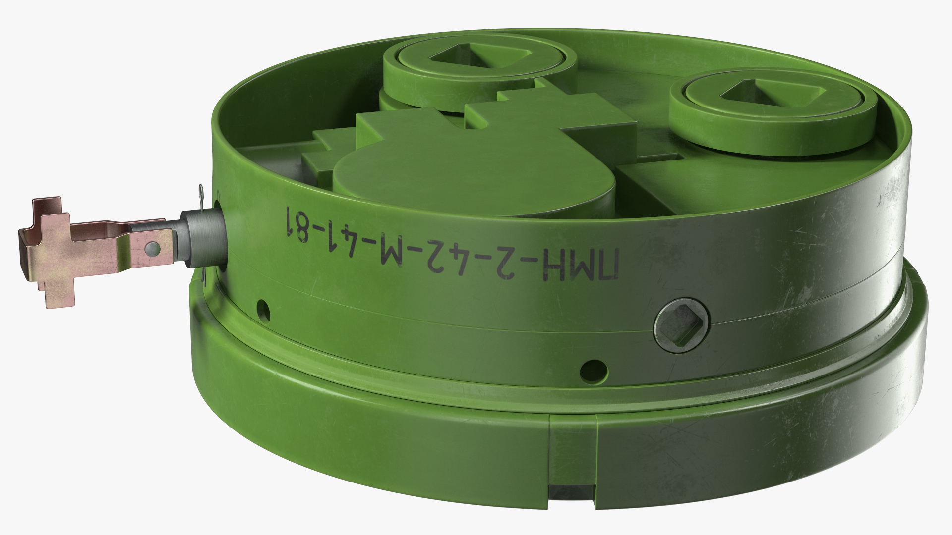 Soviet Anti-Personnel Mine Green 3D