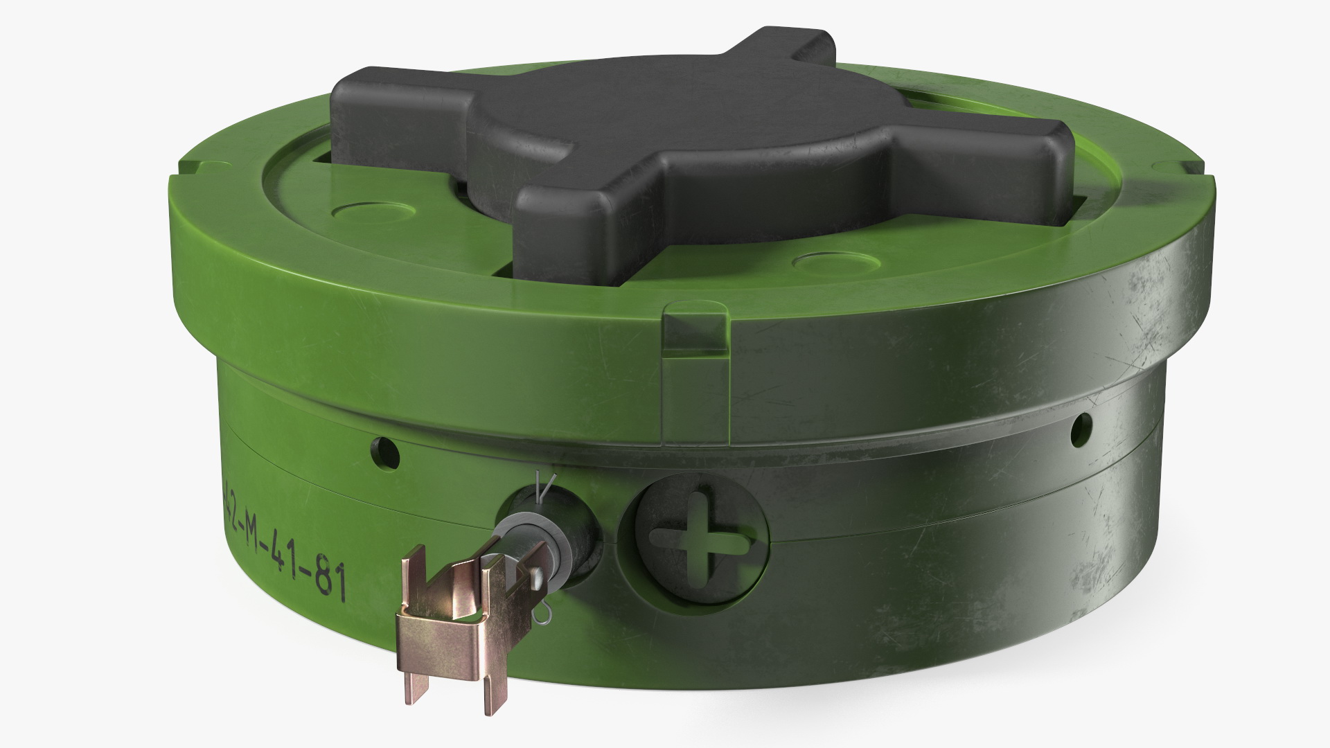 Soviet Anti-Personnel Mine Green 3D