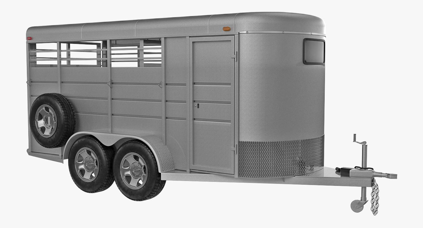 Livestock Trailer Calico 3D model