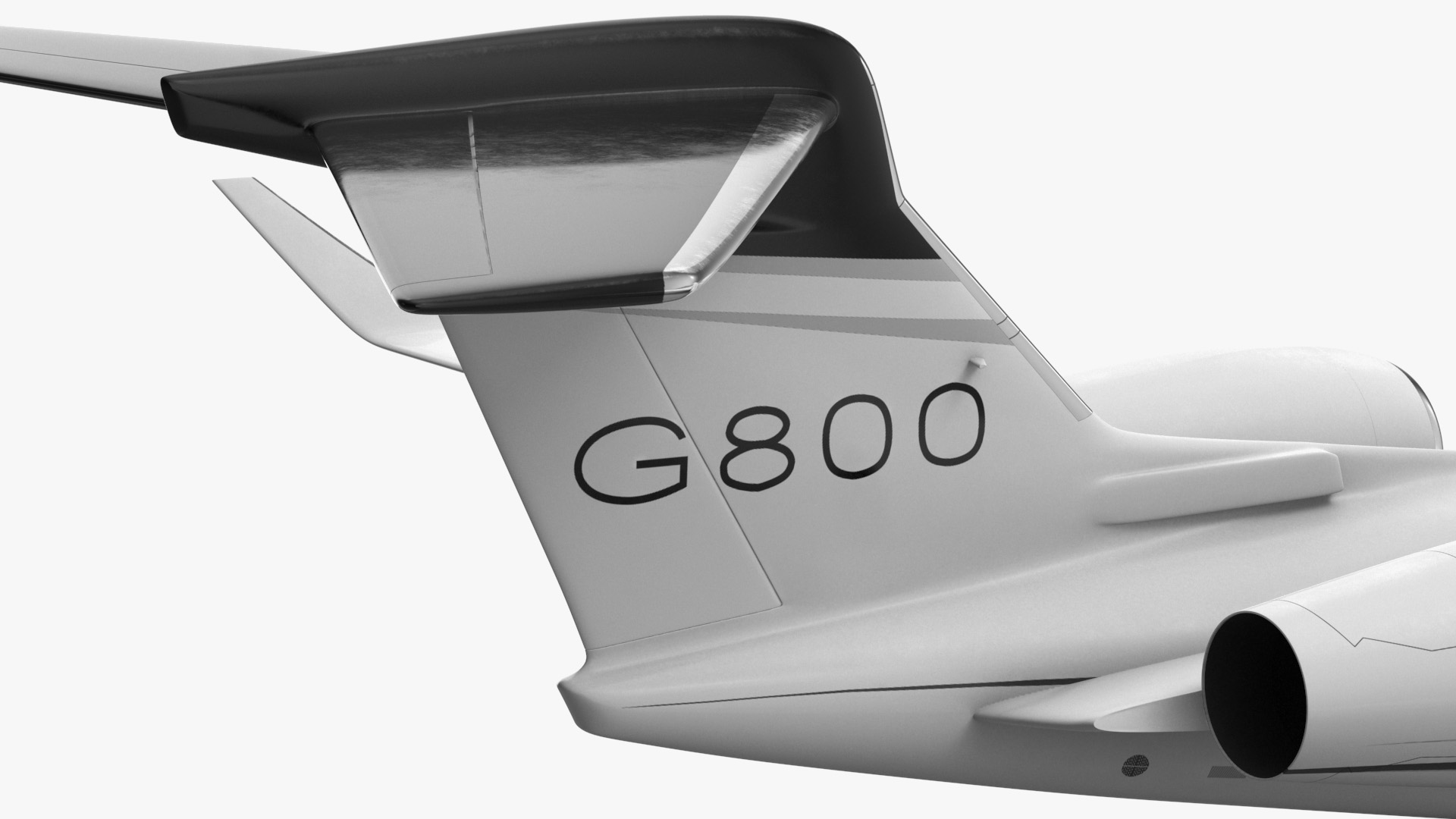 Gulfstream G800 Large Business Jet 3D model