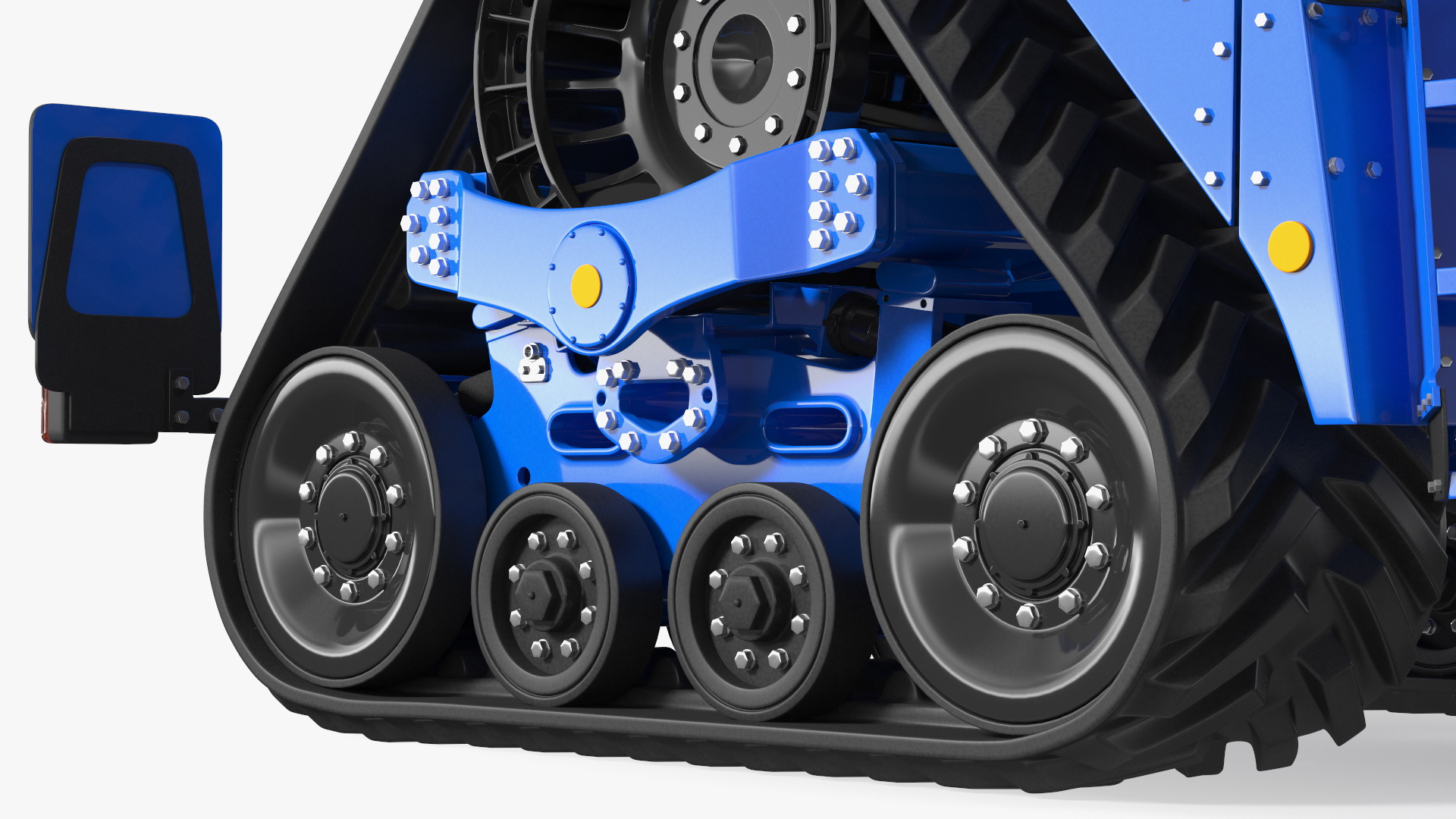 Four Track Tractor Clean 3D model