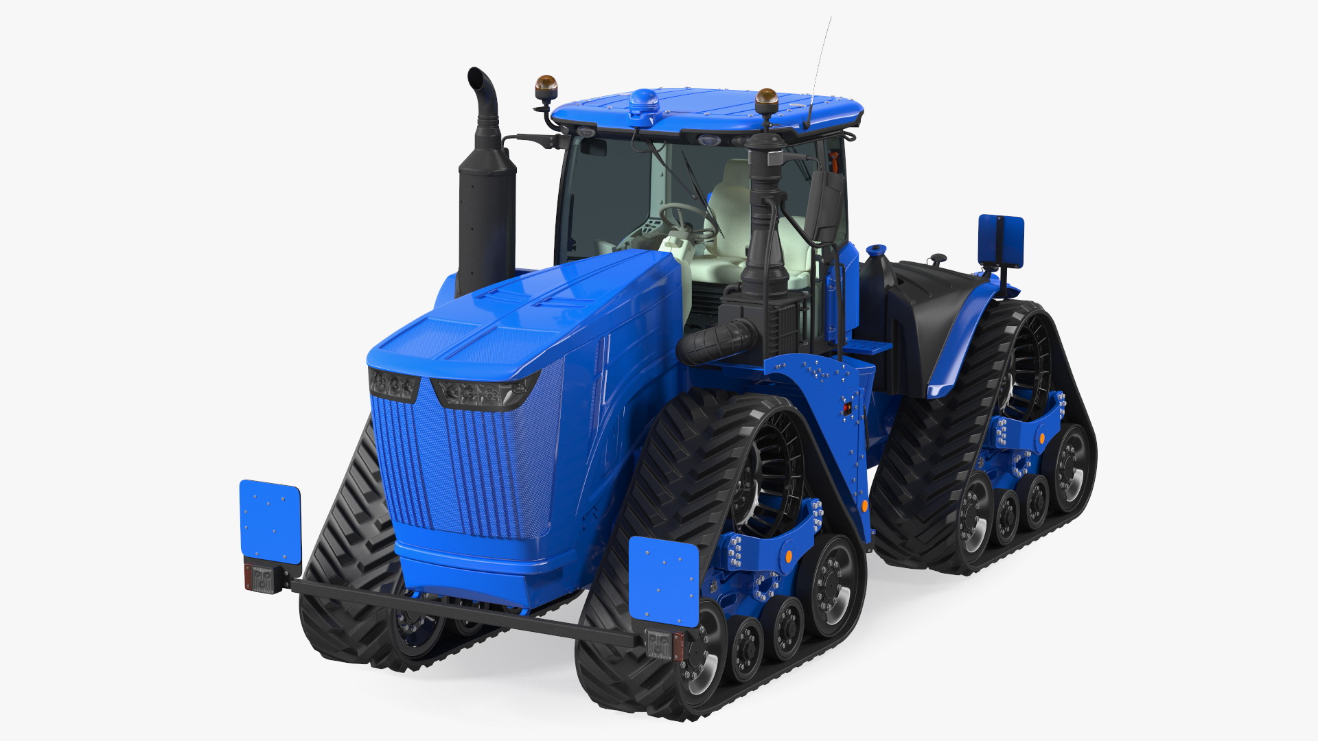 Four Track Tractor Clean 3D model