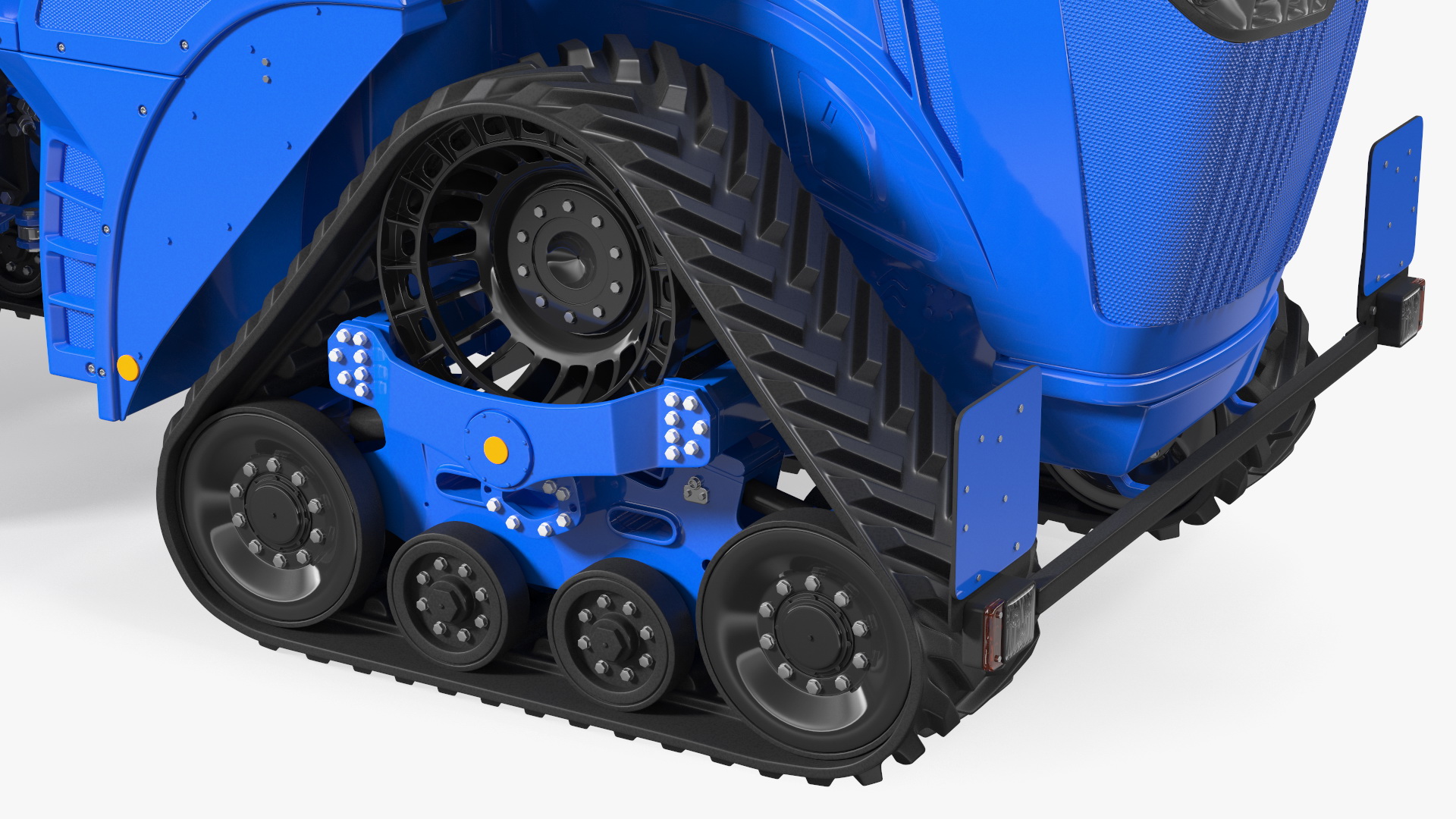 Four Track Tractor Clean 3D model