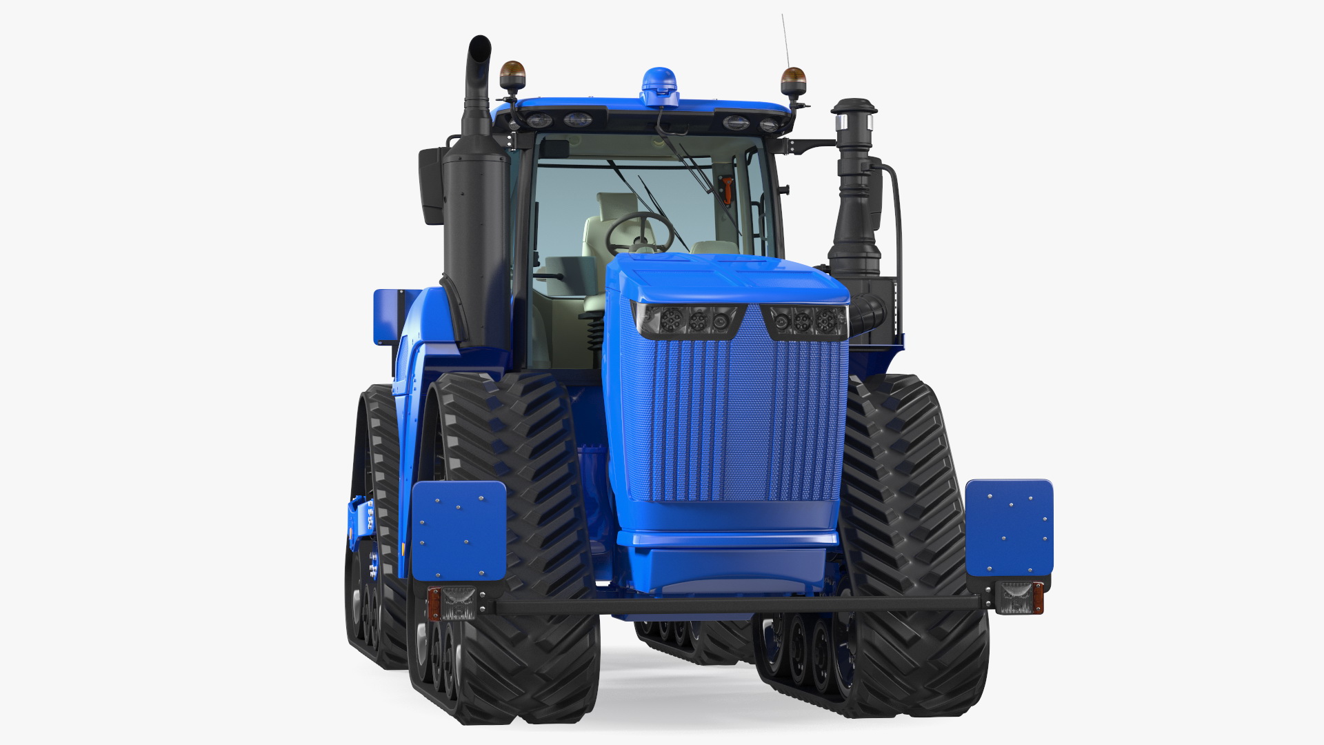 Four Track Tractor Clean 3D model