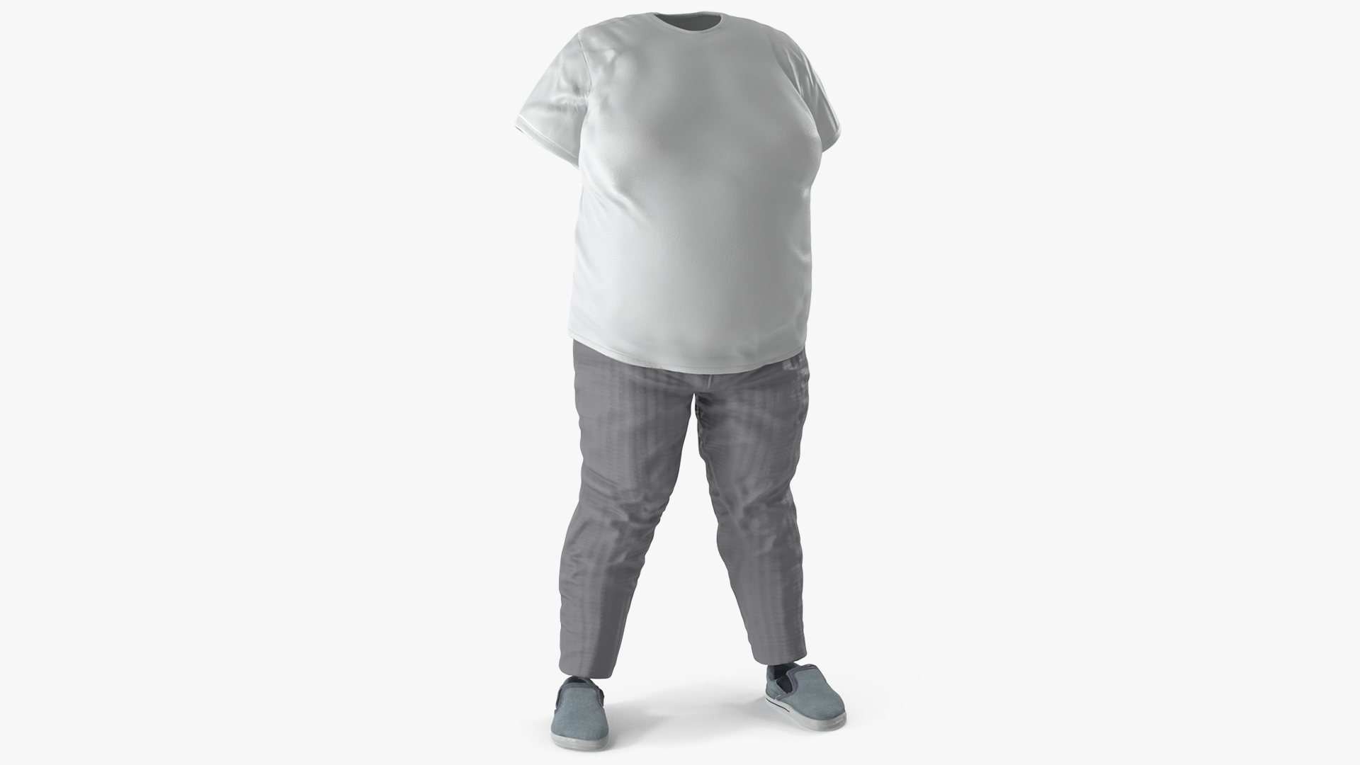 3D Clothes for the Fat Man model