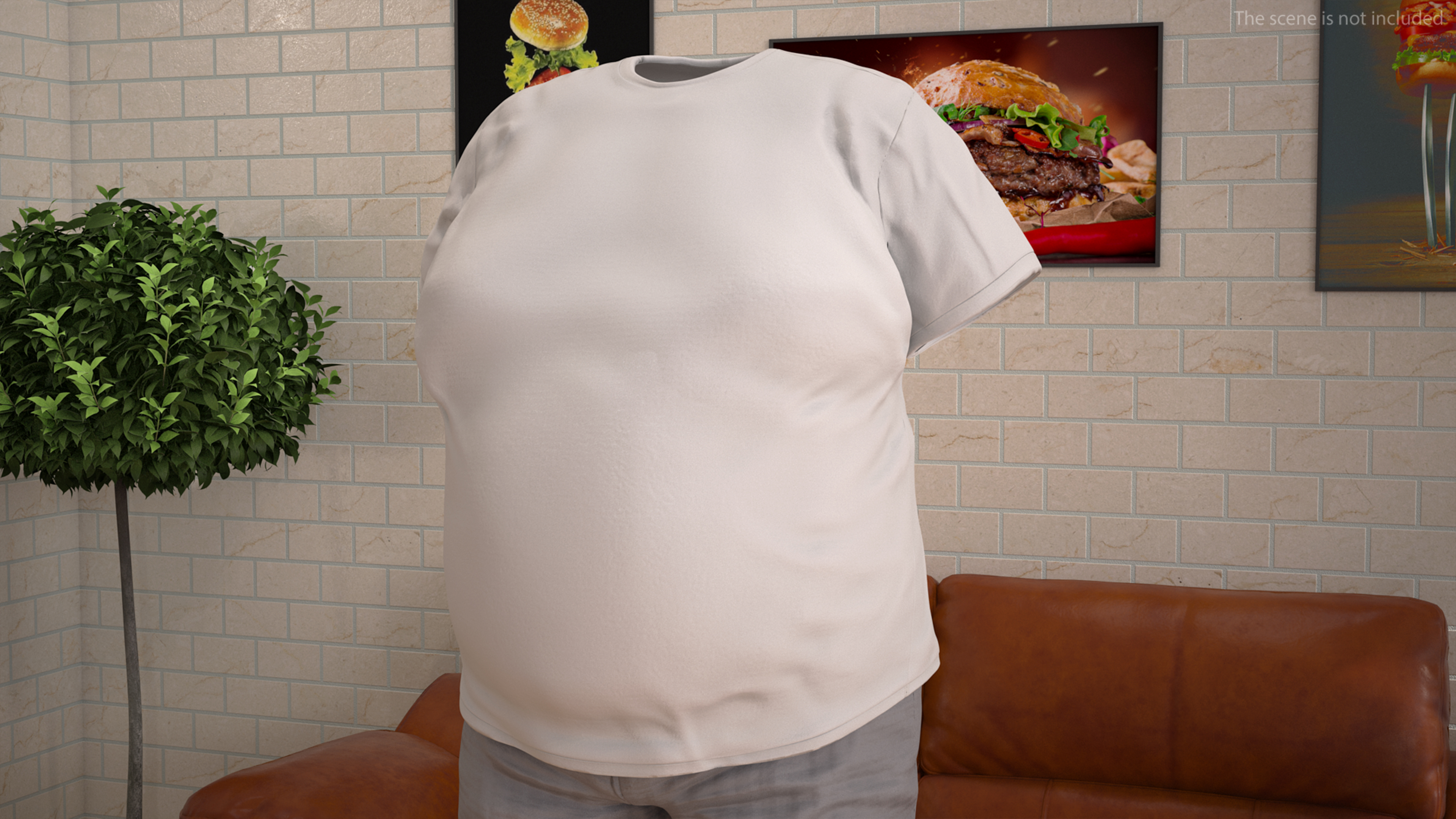 3D Clothes for the Fat Man model