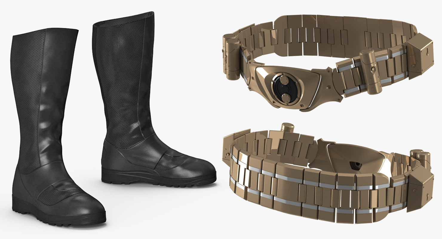 Batman Costume 3D model