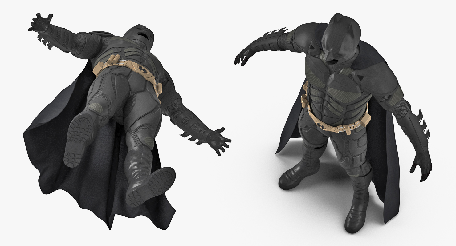 Batman Costume 3D model