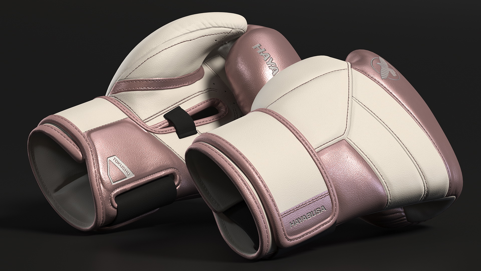 3D model Hayabusa Boxing Gloves T3 Pink