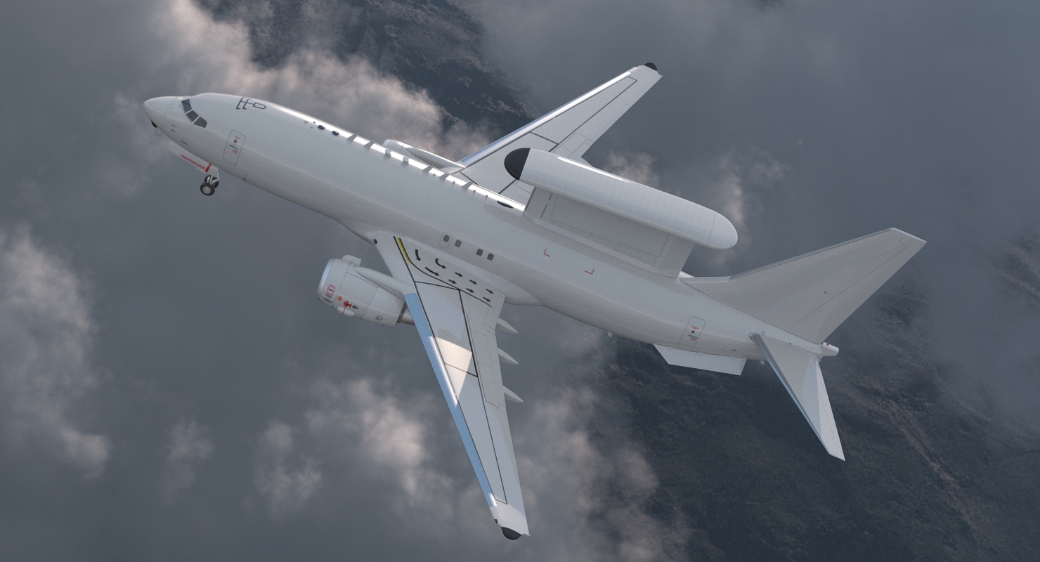 3D model Boeing 737 AEWC