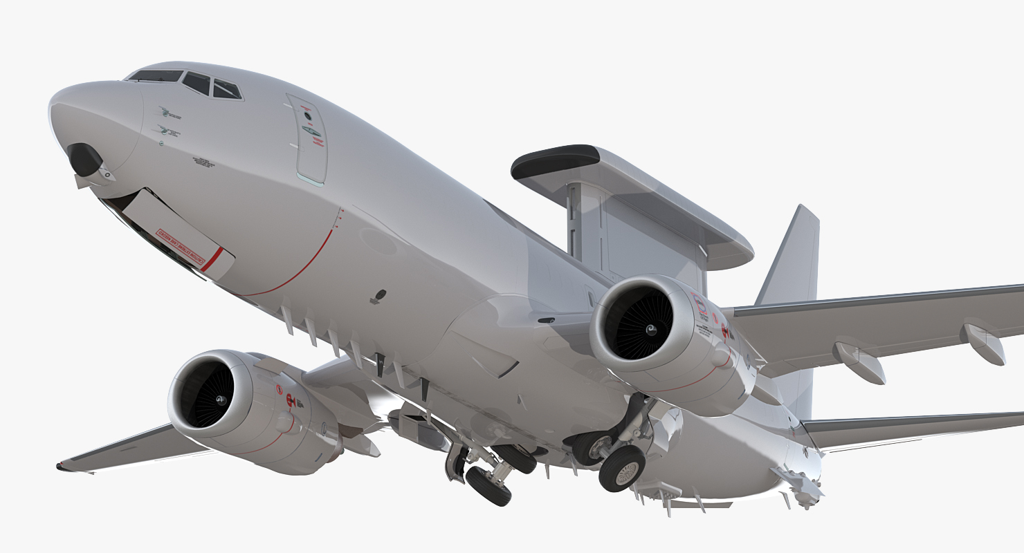 3D model Boeing 737 AEWC