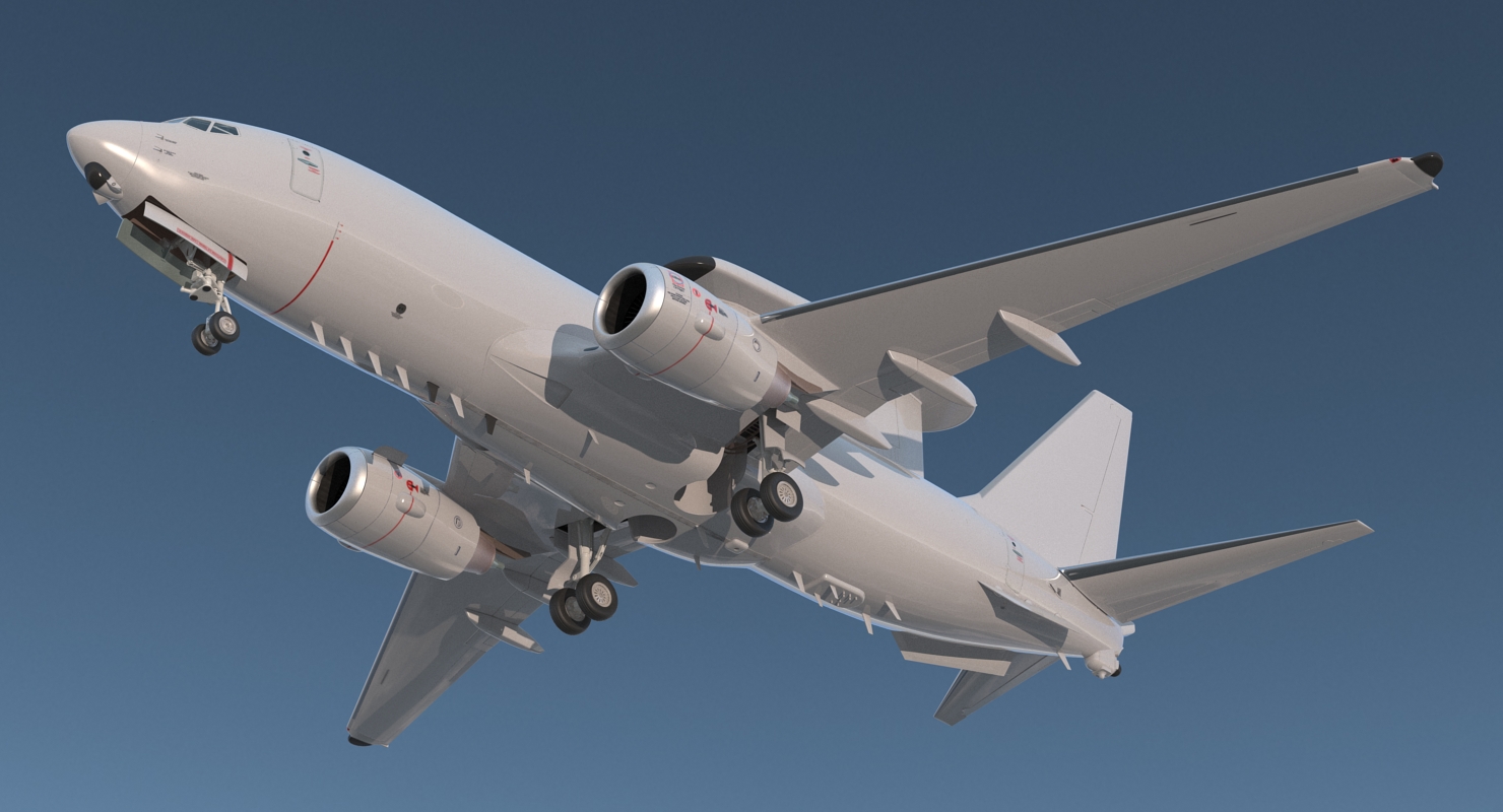 3D model Boeing 737 AEWC