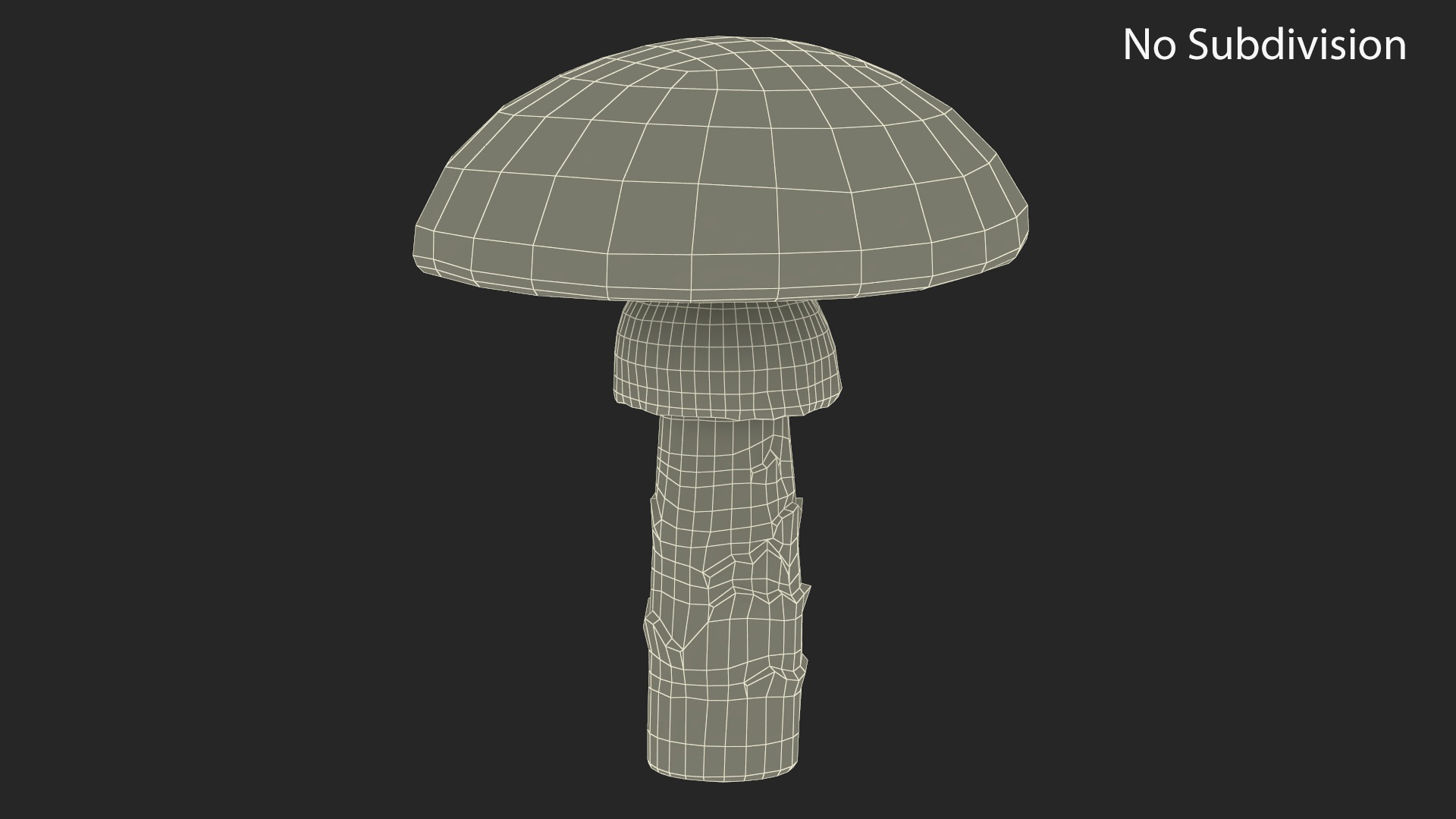 Toadstool 3D model