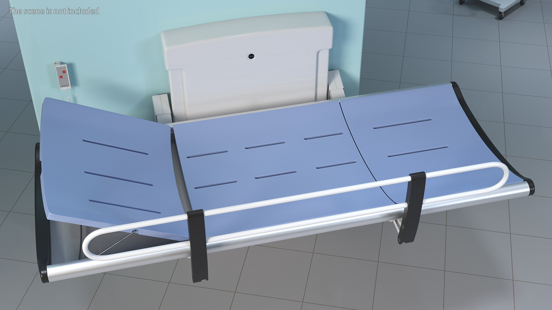 3D model Pressalit Care 3000 Special Needs Changing Table Rigged