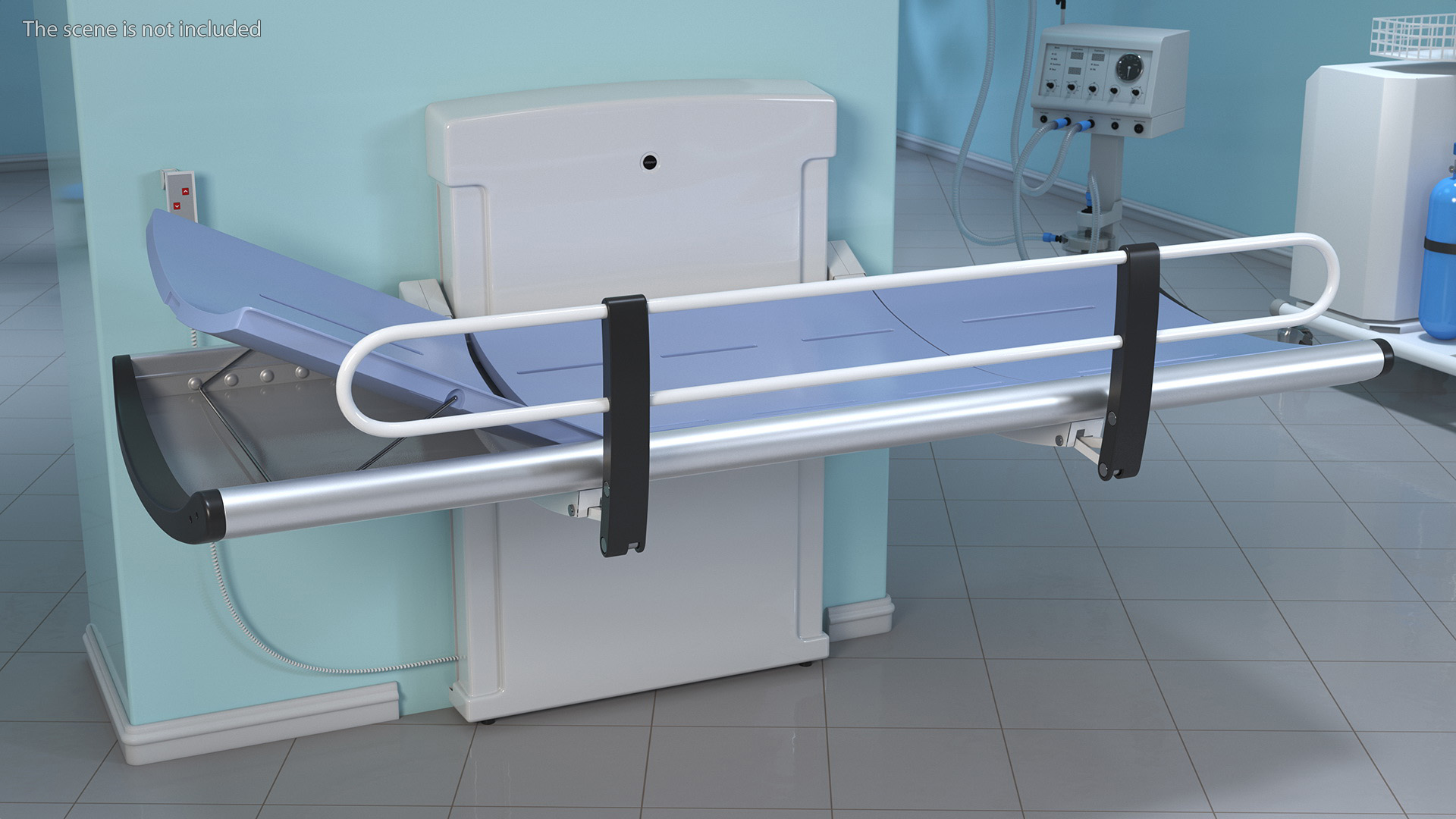 3D model Pressalit Care 3000 Special Needs Changing Table Rigged